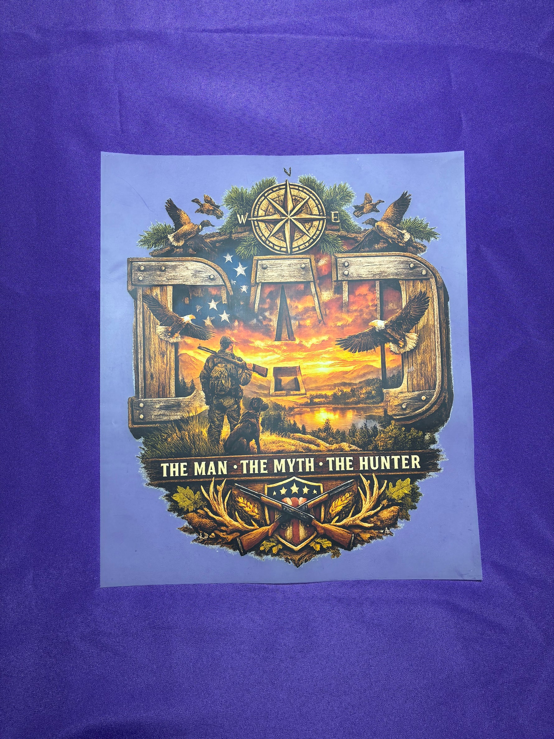 Dad and The Hunter Shirt Transfer