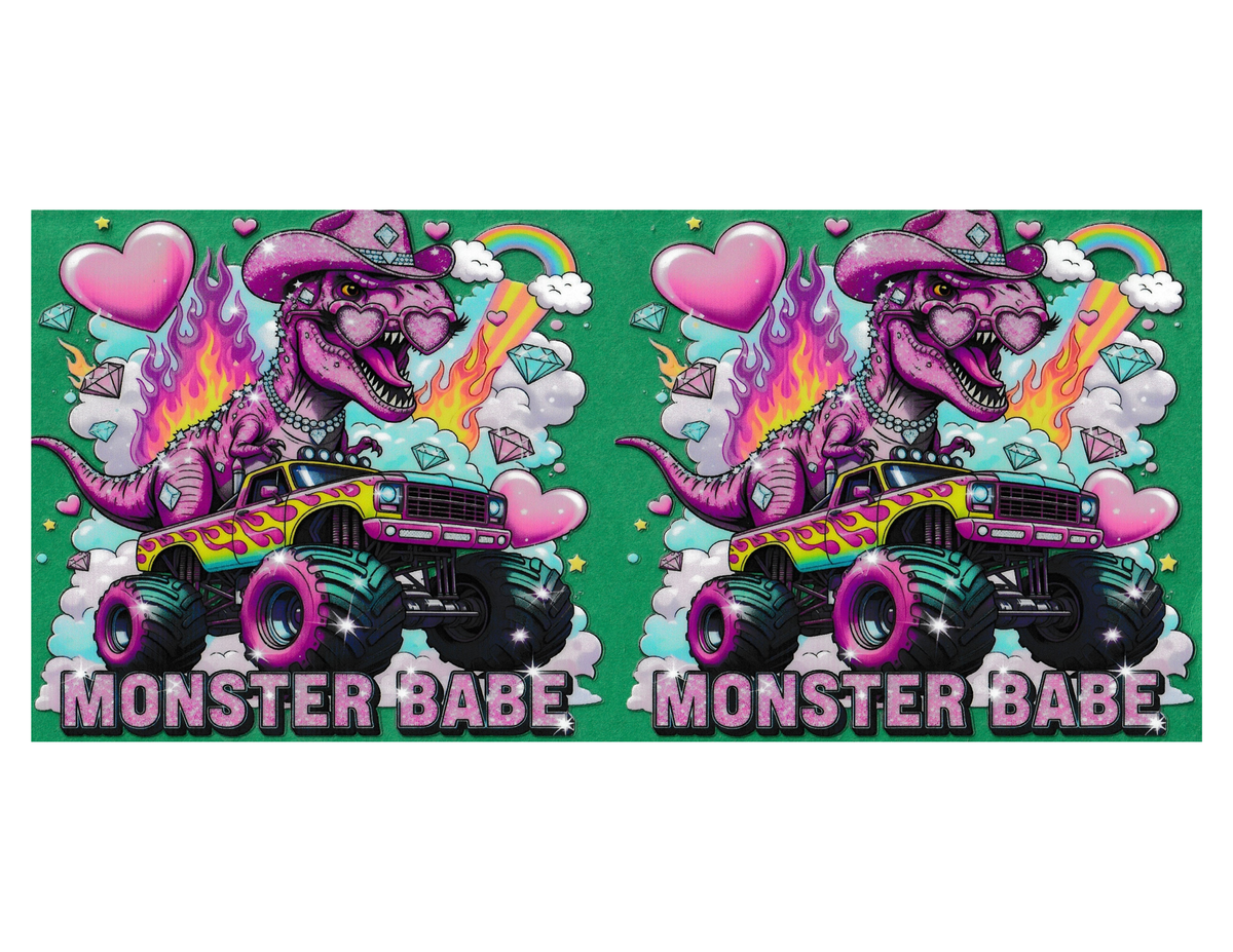 16oz Cup Wrap Monster Babe