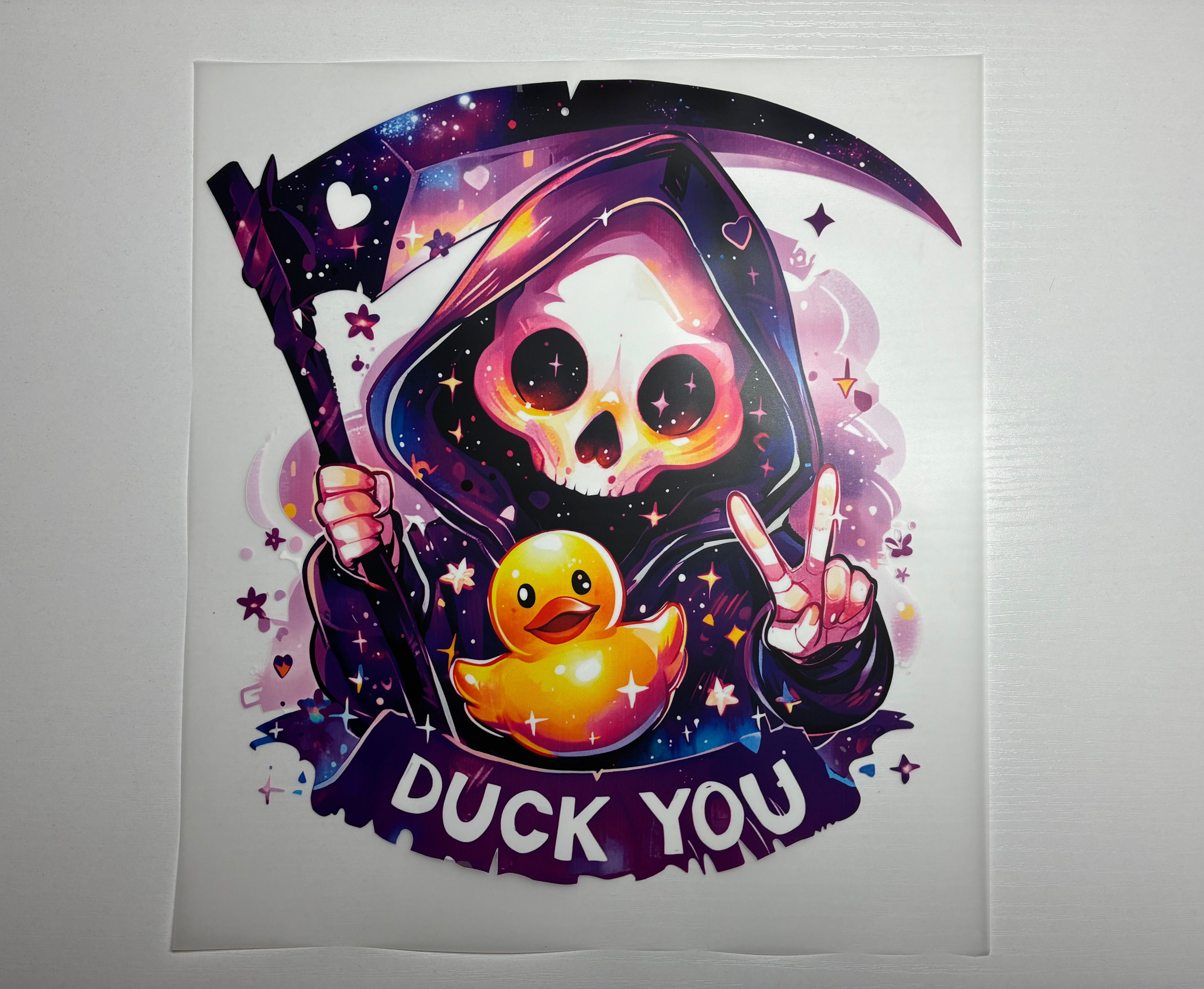 Duck You Shirt Transfer