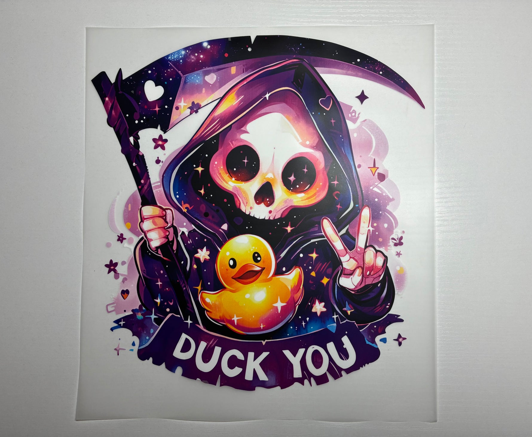 Duck You Shirt Transfer