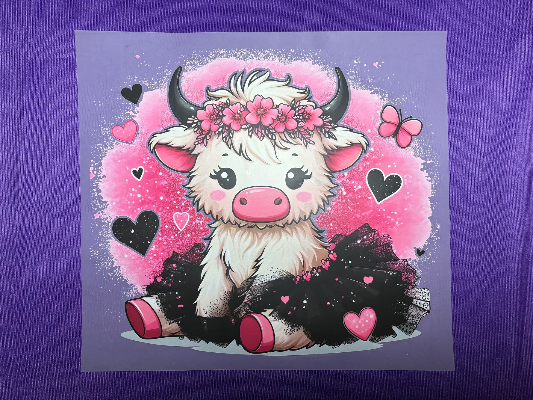 Tutu Cow Shirt Transfers