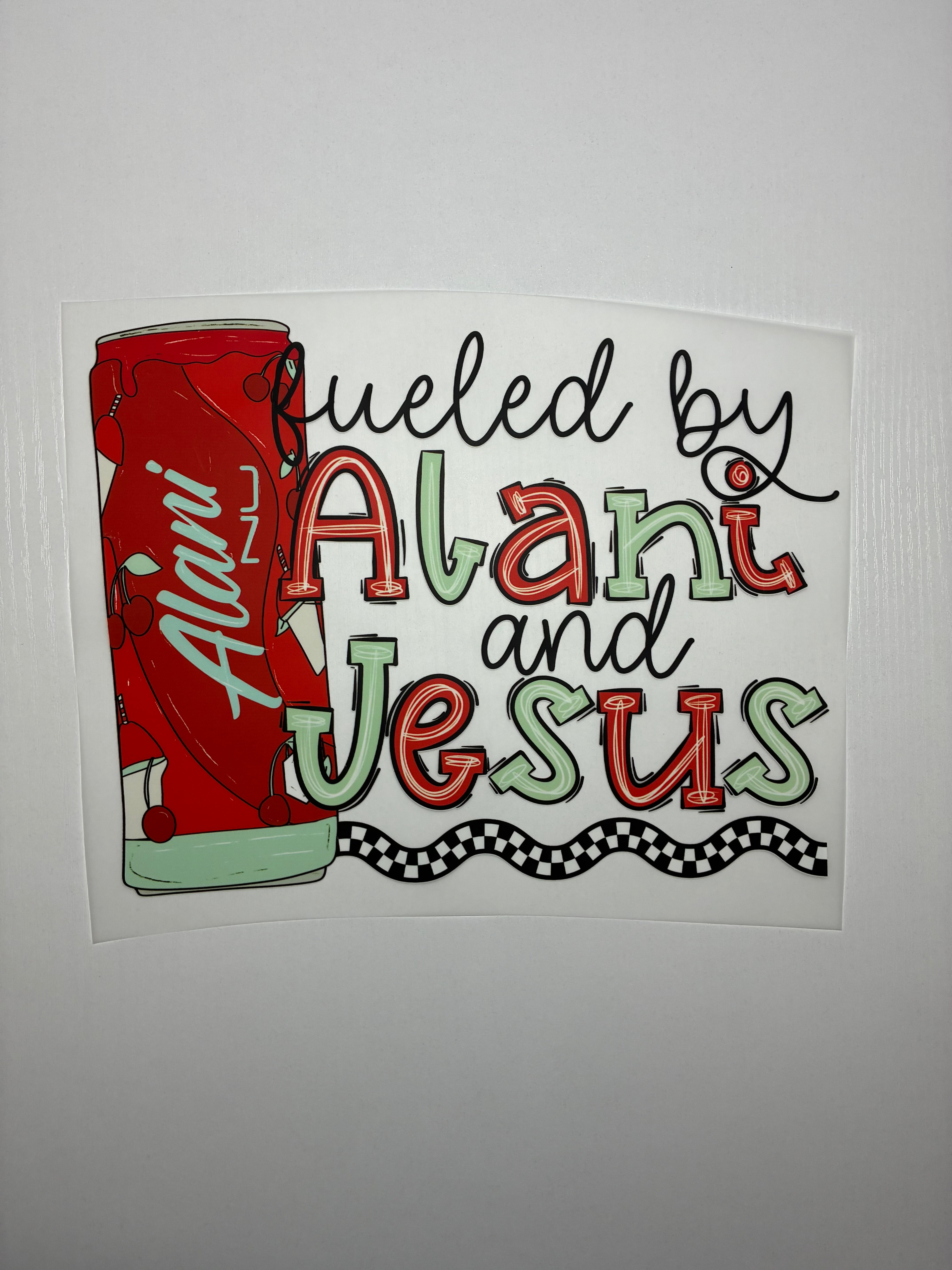 Alani and Jesus Shirt Transfer