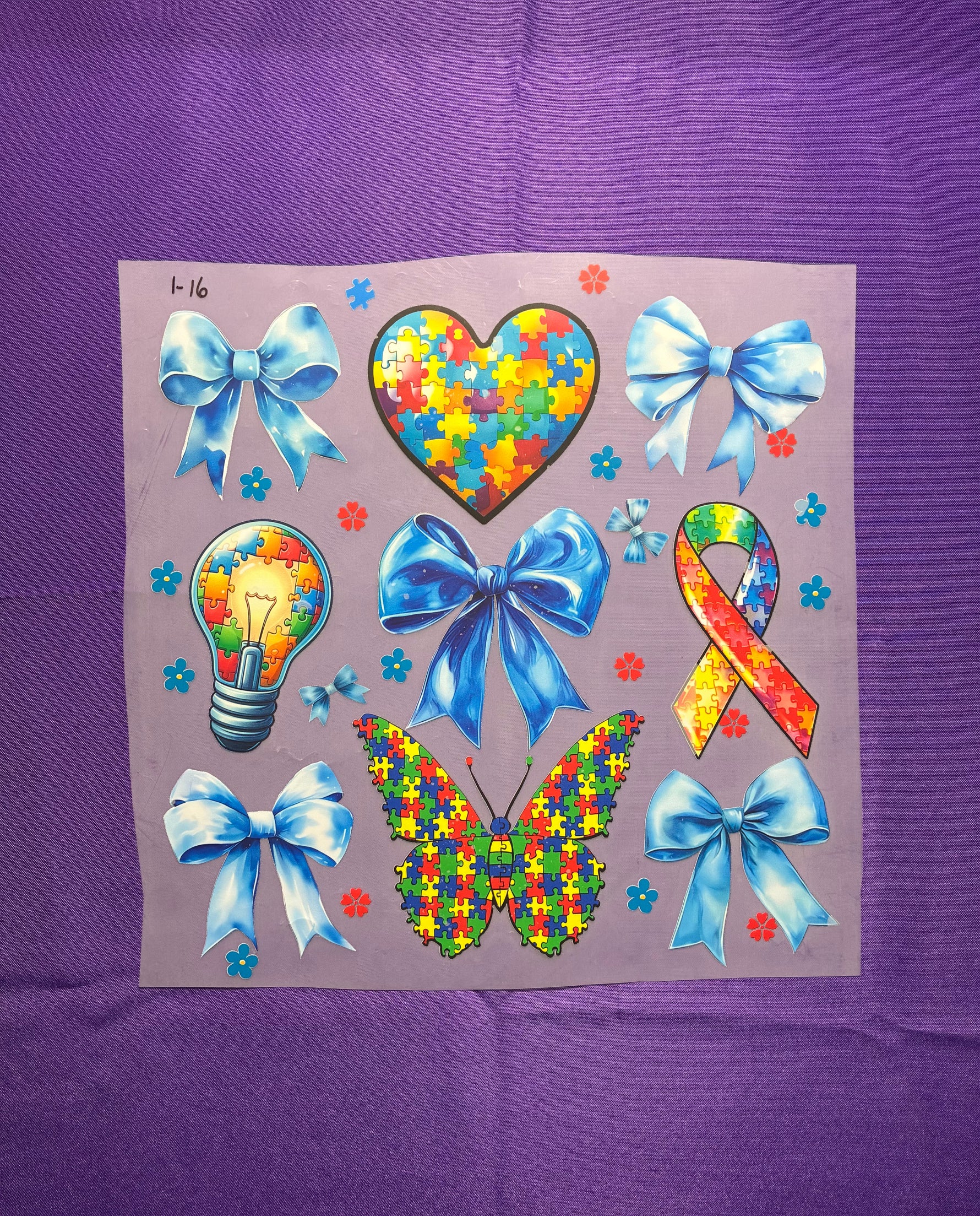 Autism Awareness Shirt Transfer