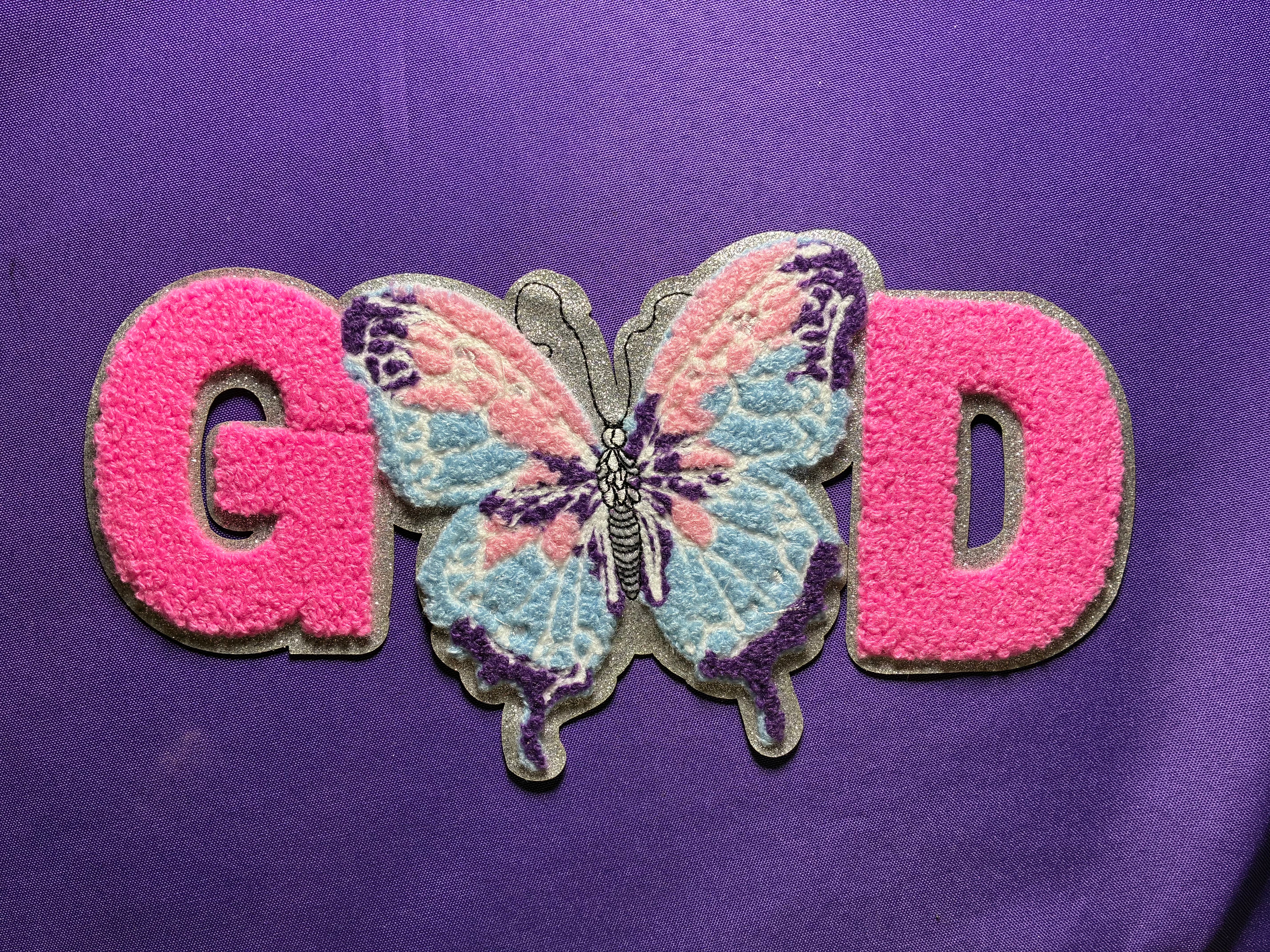 God Butterfly Patch