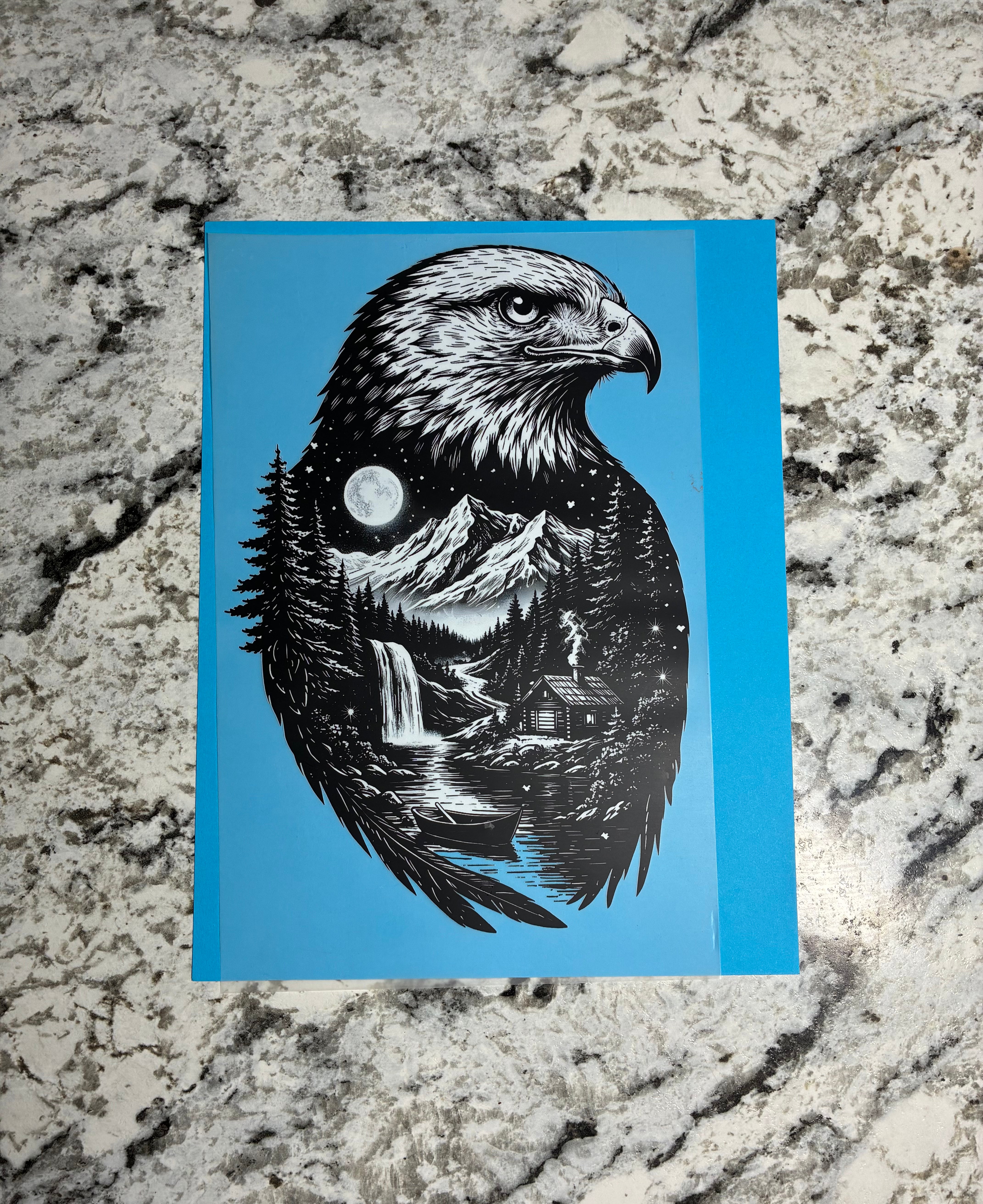 Eagle Shirt Transfer