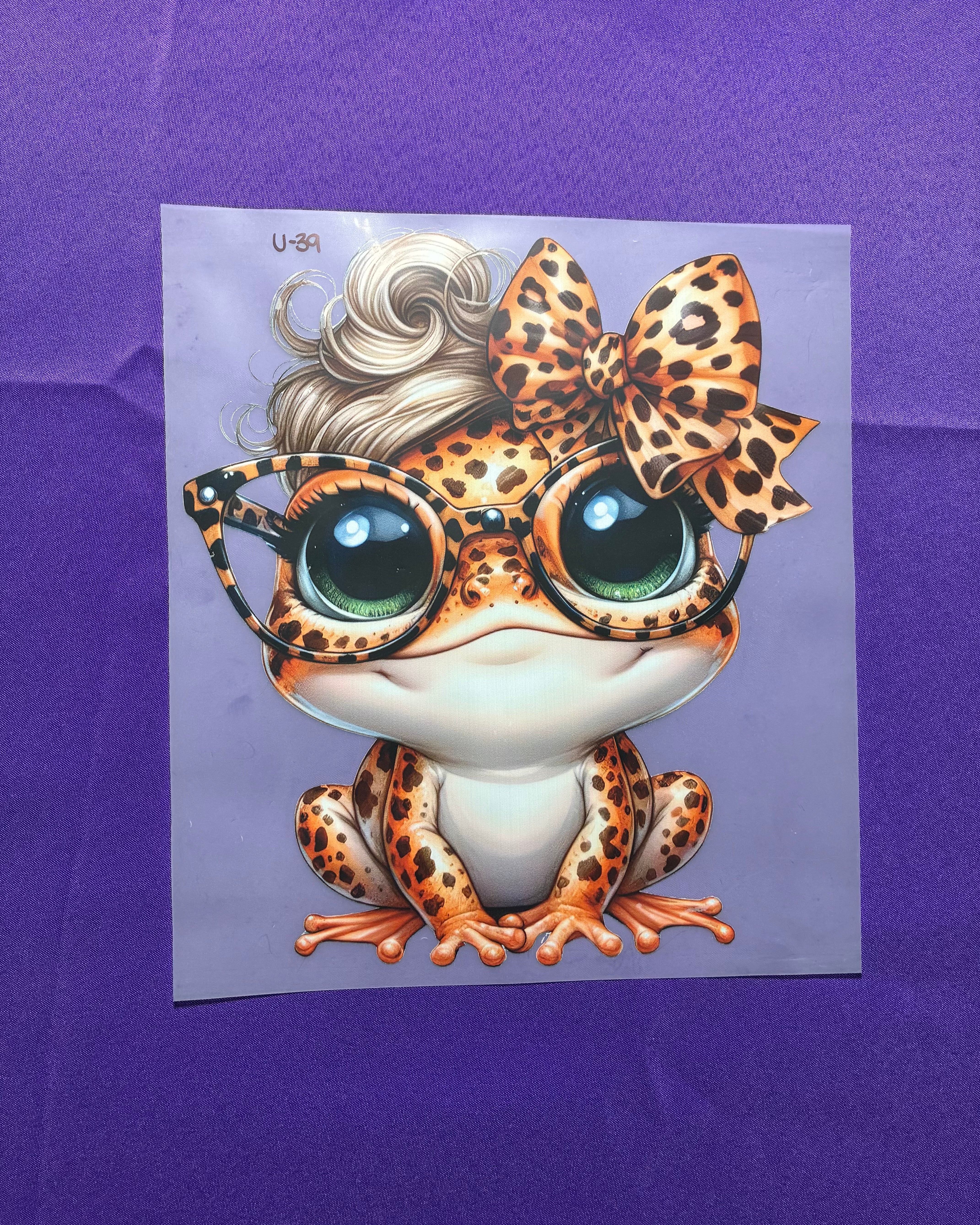 Frog Shirt Transfers