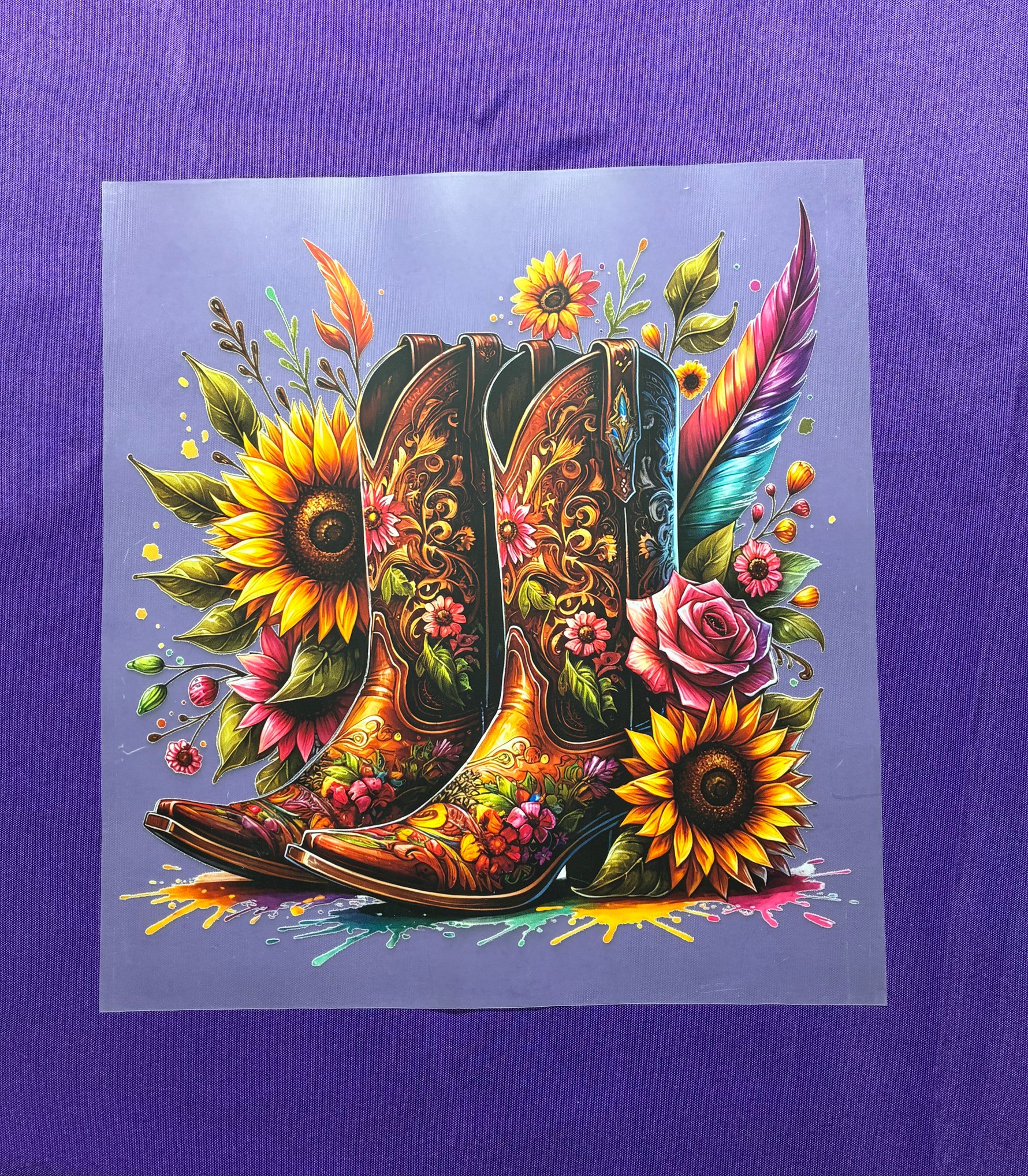Boots Shirt Transfer