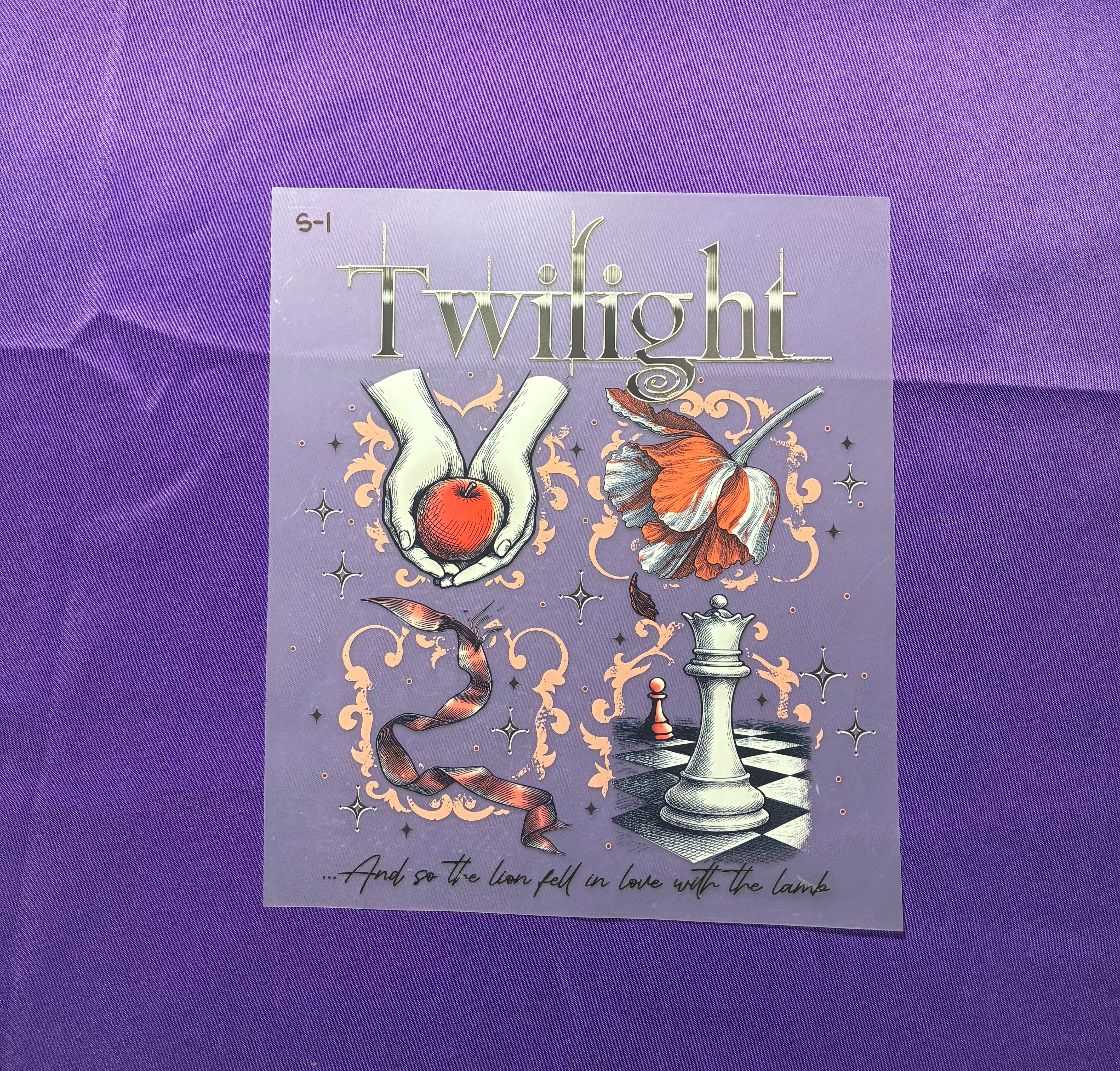 Twilight Shirt Transfer