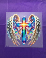 Wings and Cross #24 Shirt Transfer
