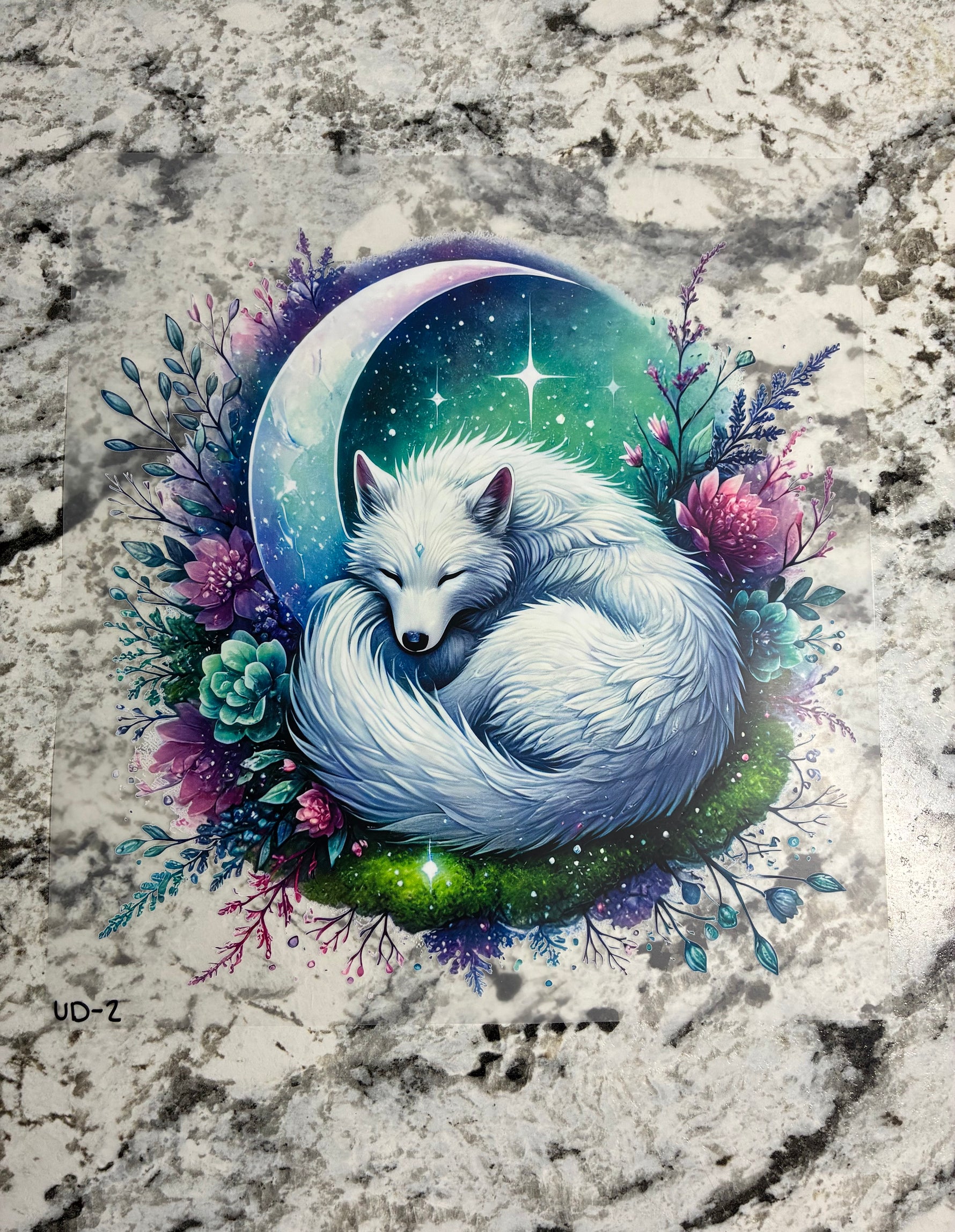 White Fox Shirt Transfers