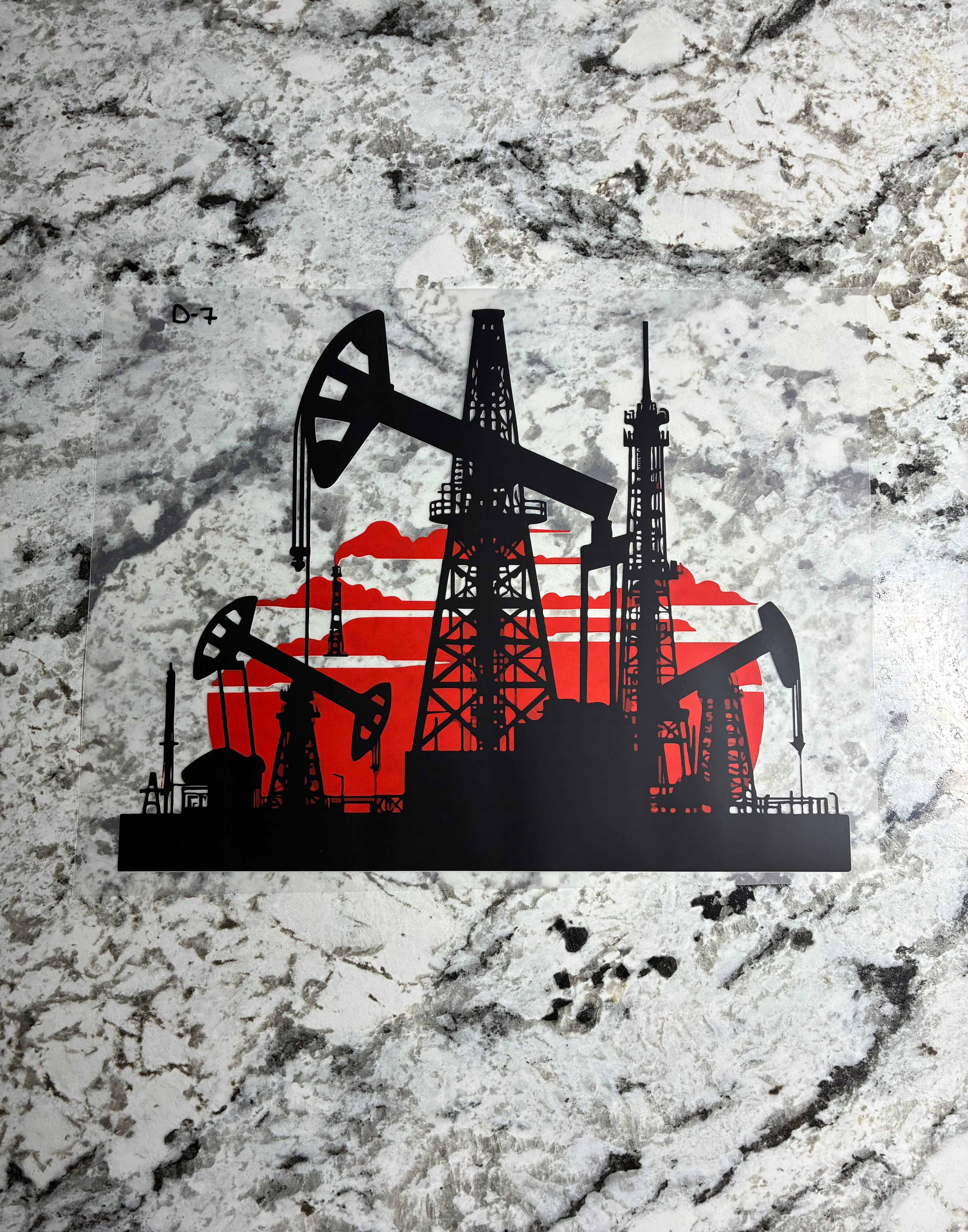 Oilfield Shirt Transfer