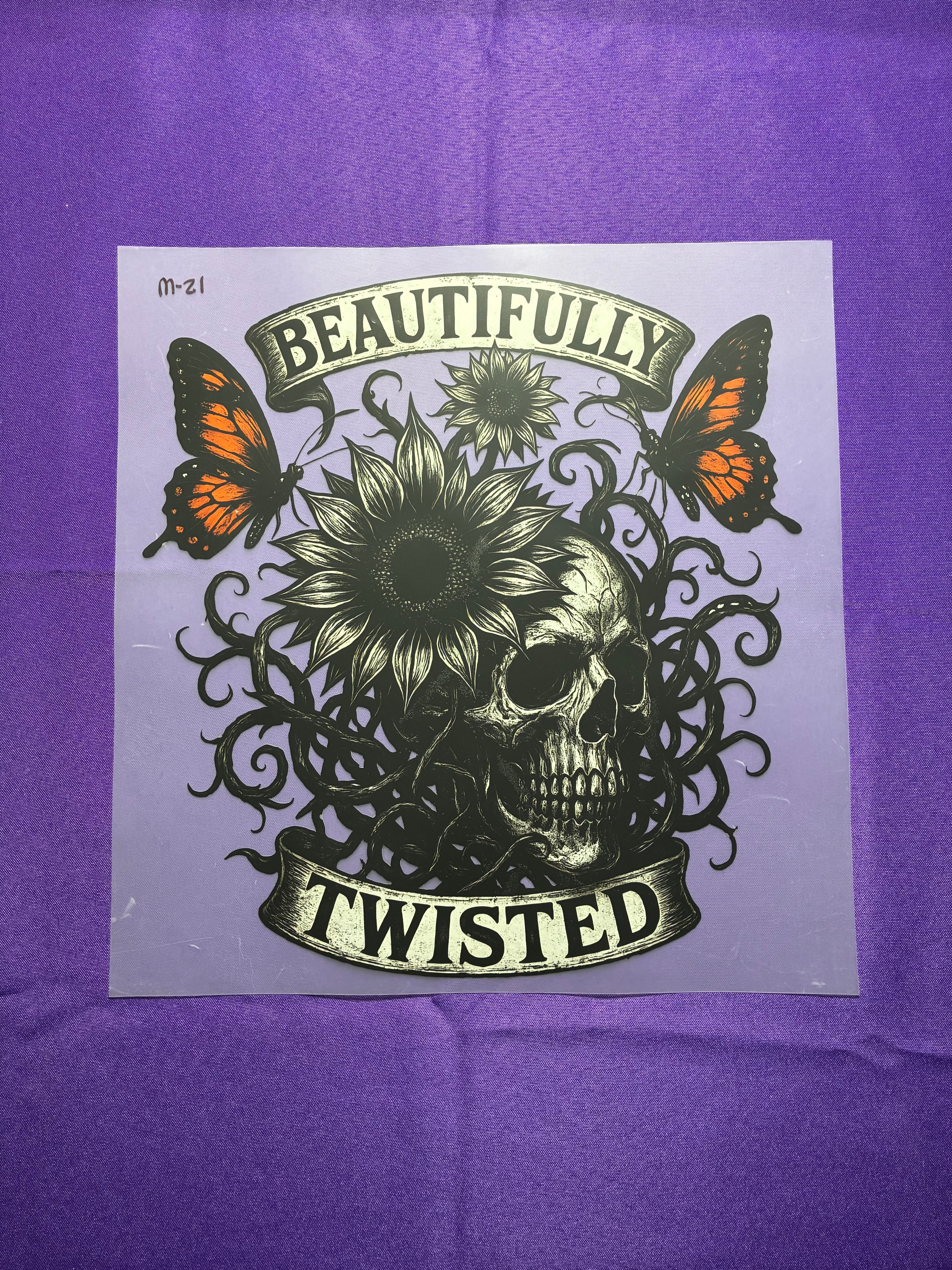 Beautifully Twisted Shirt Transfer