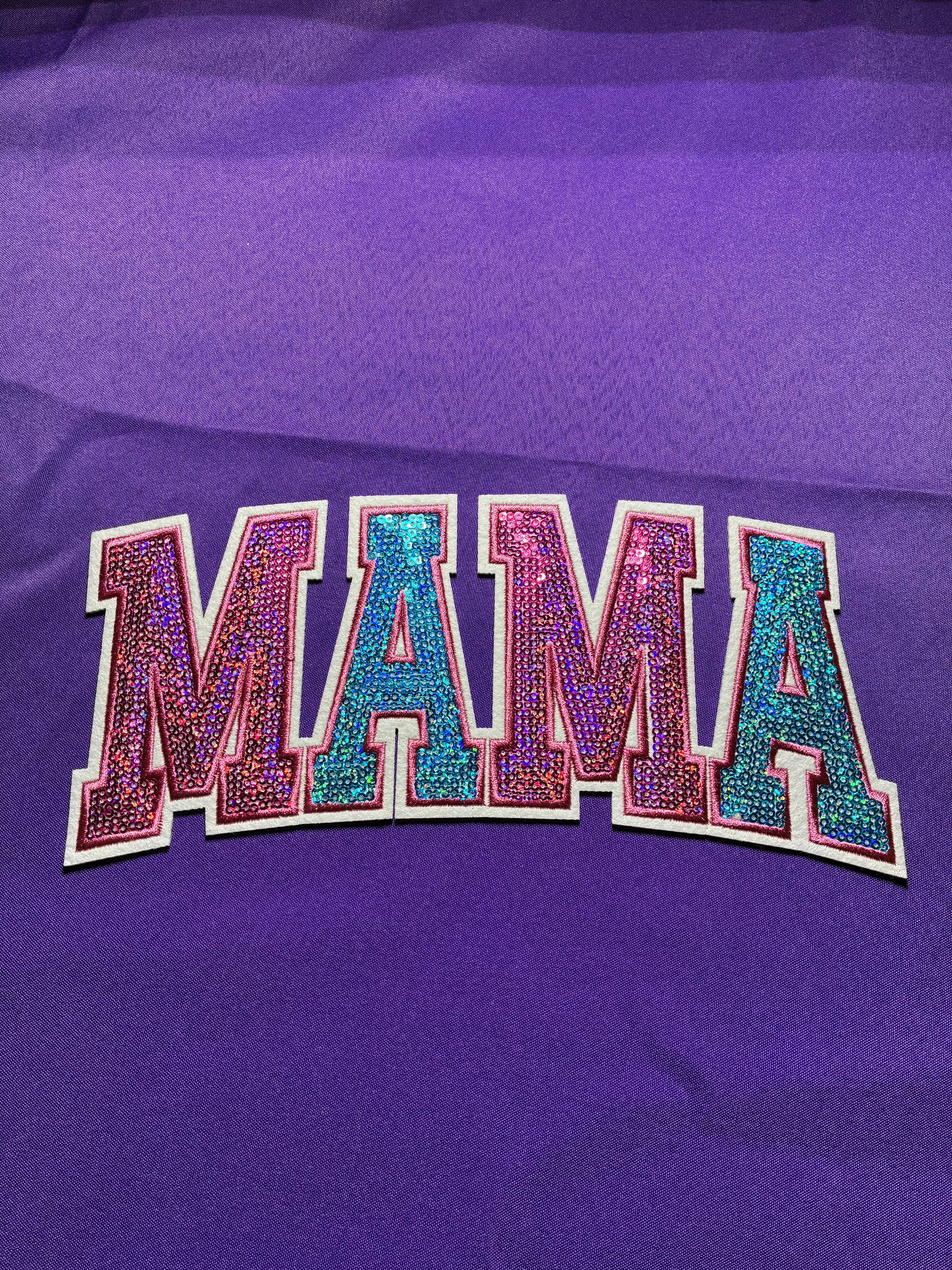 Mama Sequin Patch