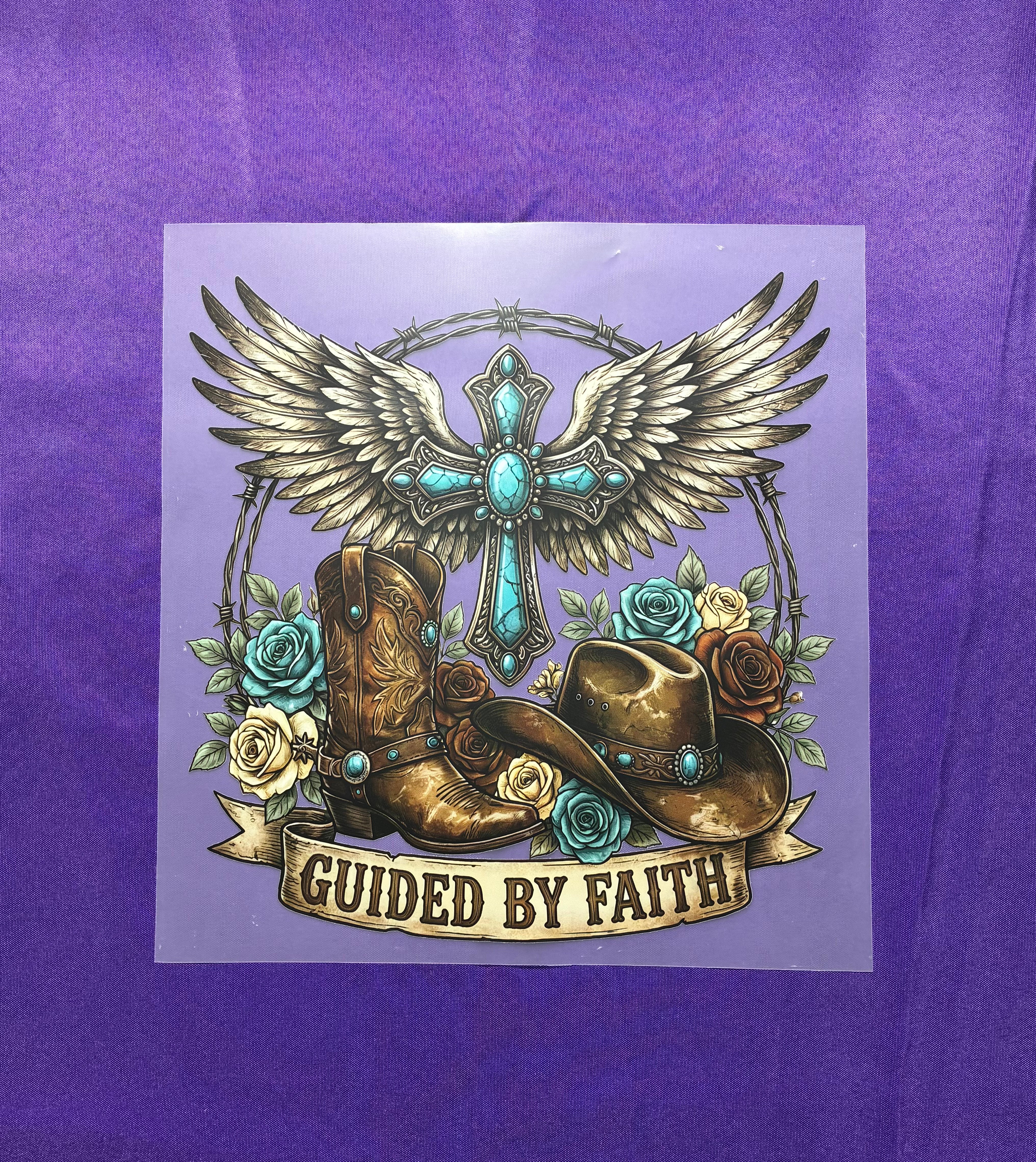 Guided By Faith Shirt Western