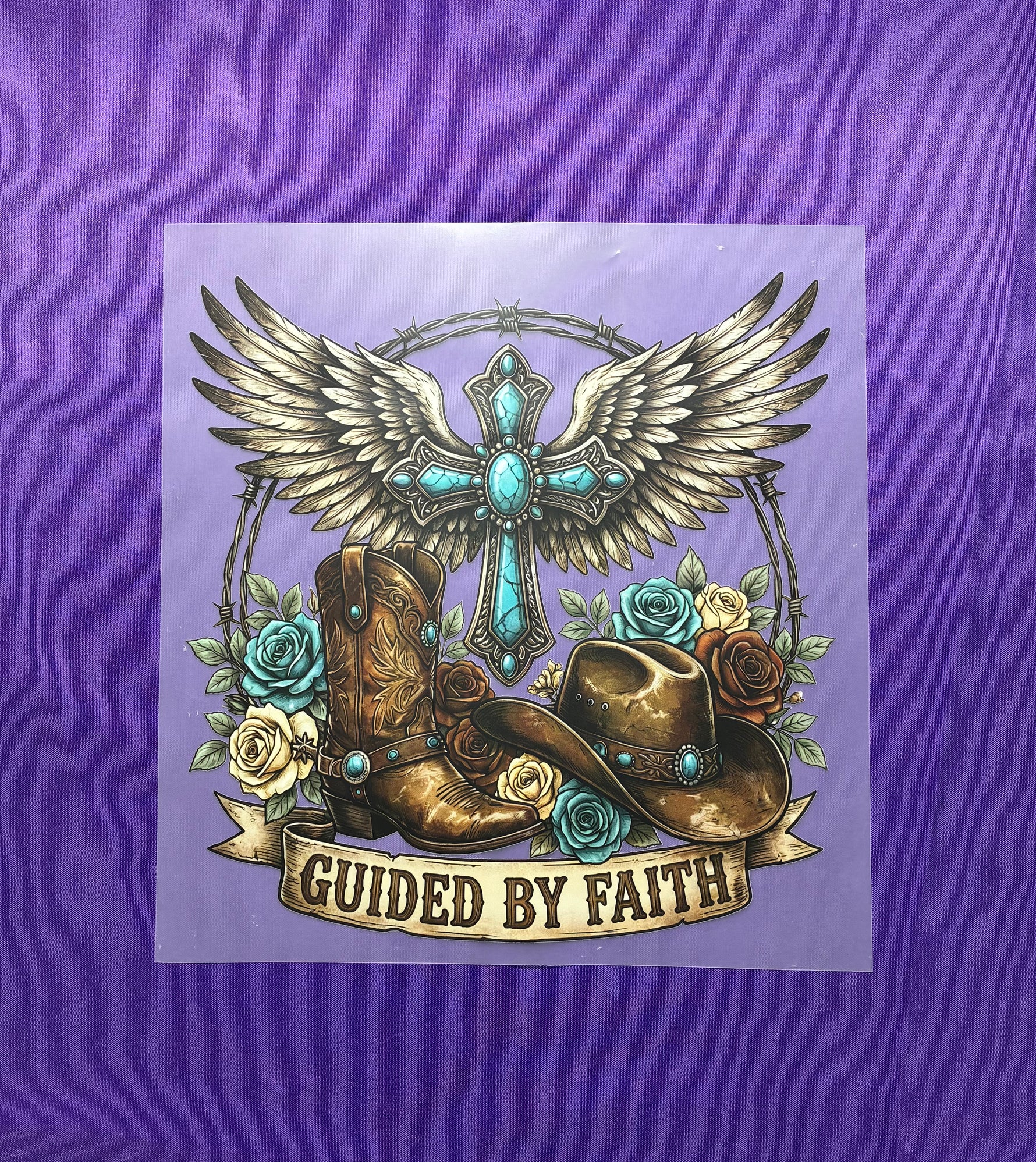 Guided By Faith Shirt Western
