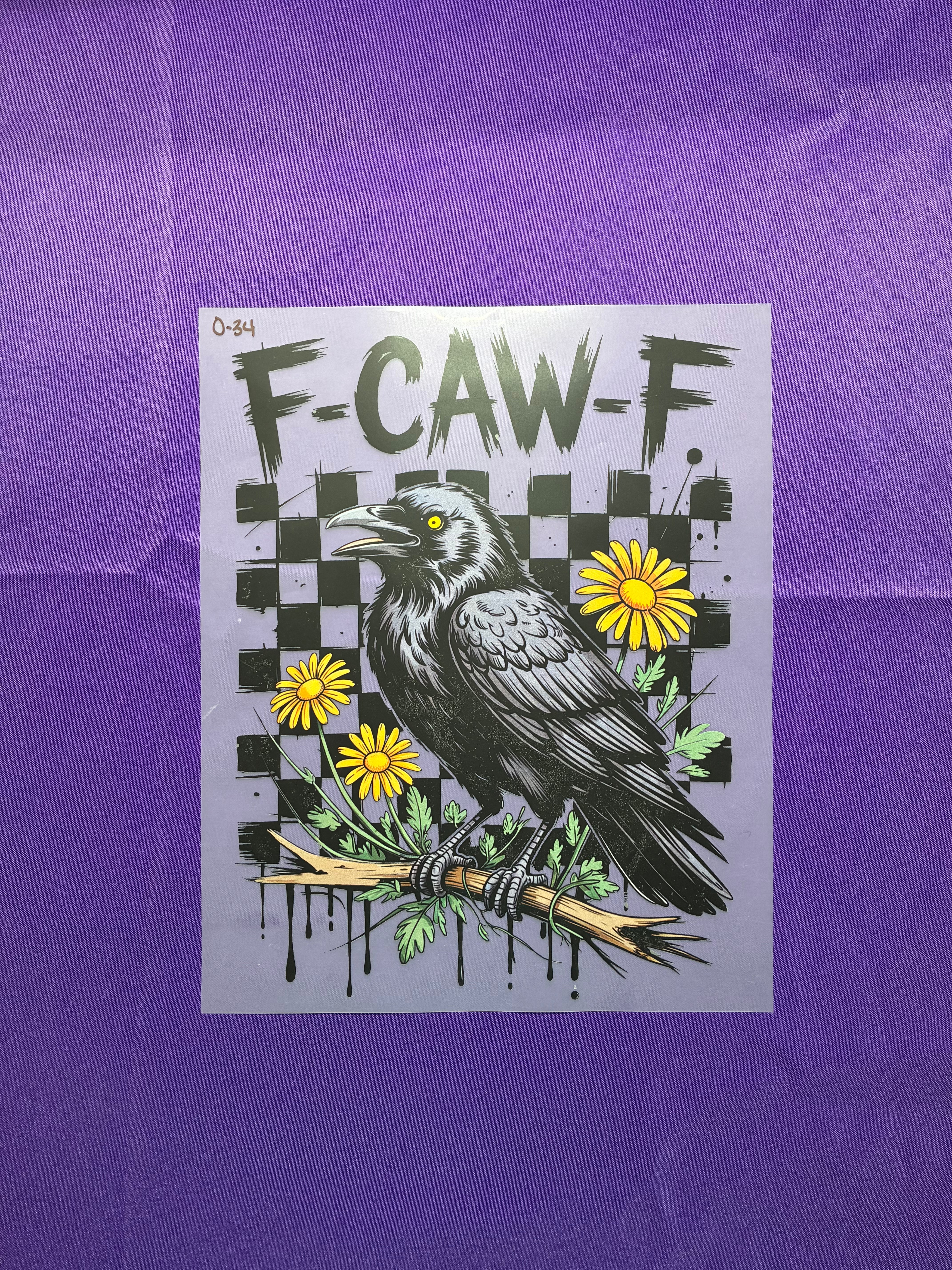 Crow #34 Shirt Transfer