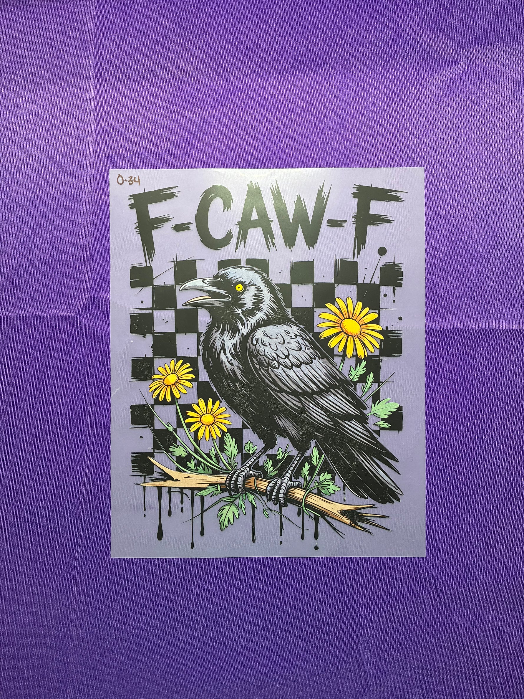 Crow #34 Shirt Transfer