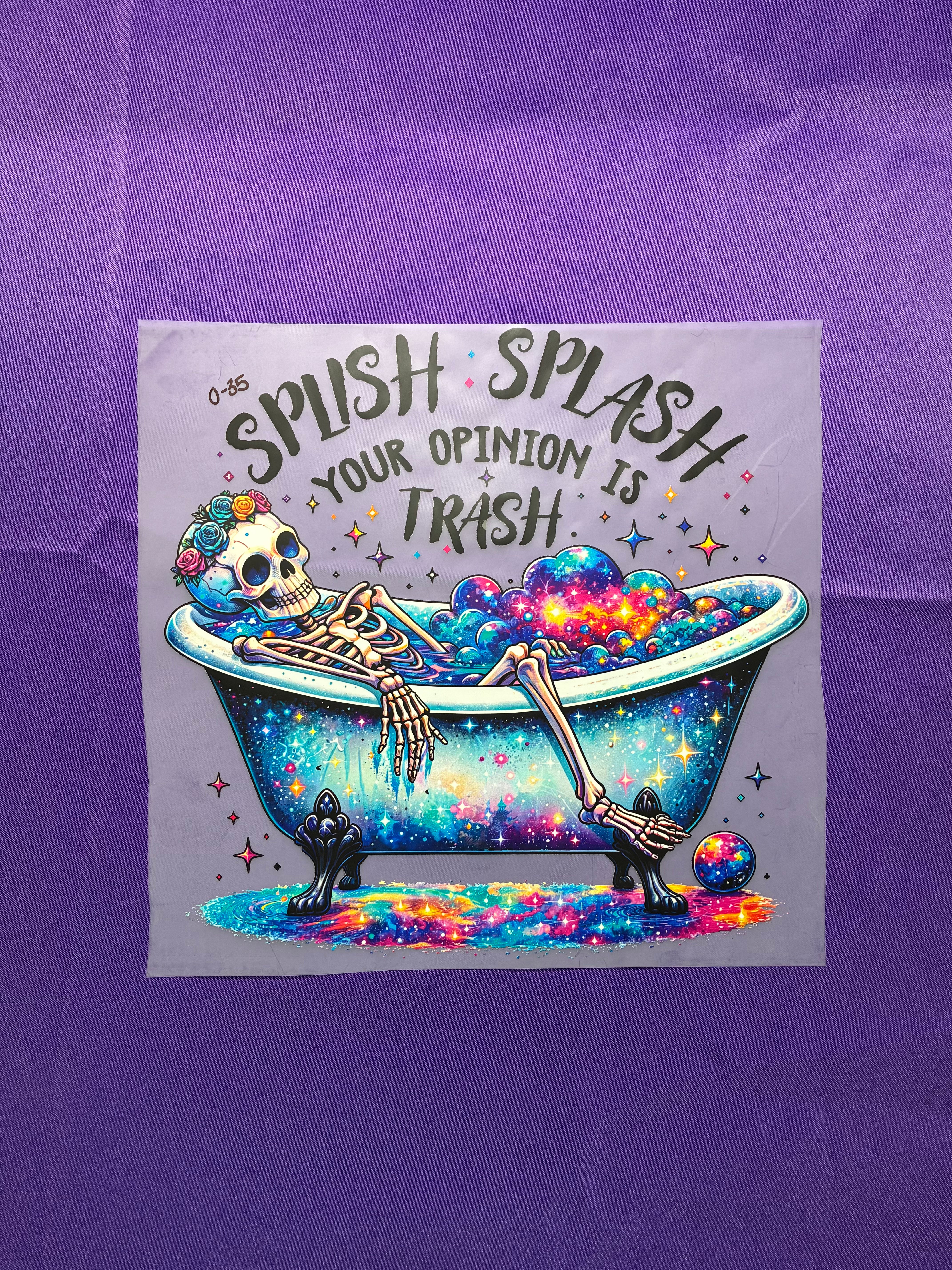 Splish Splash #35 Shirt Transfer