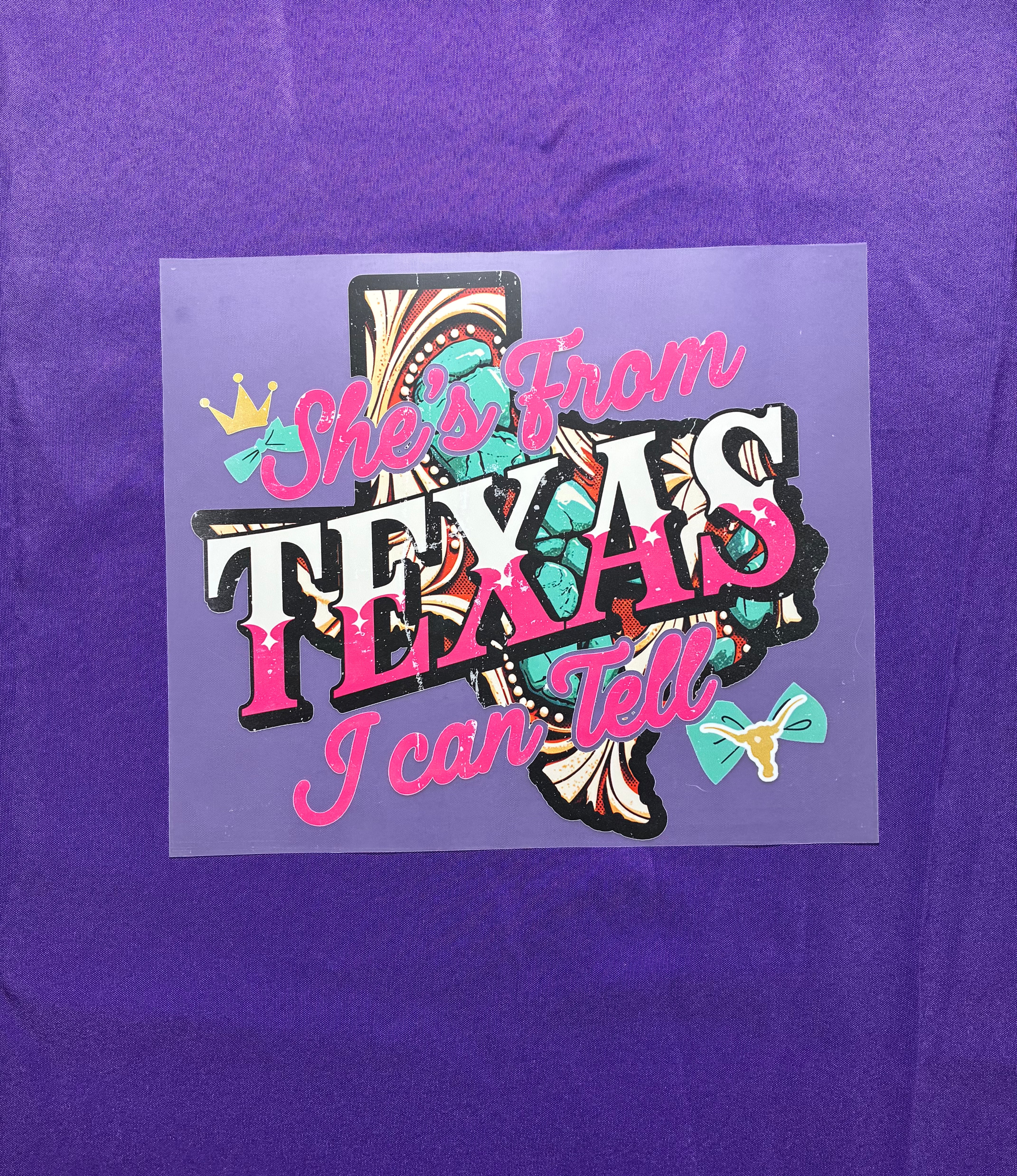 She’s From Texas Shirt Transfer