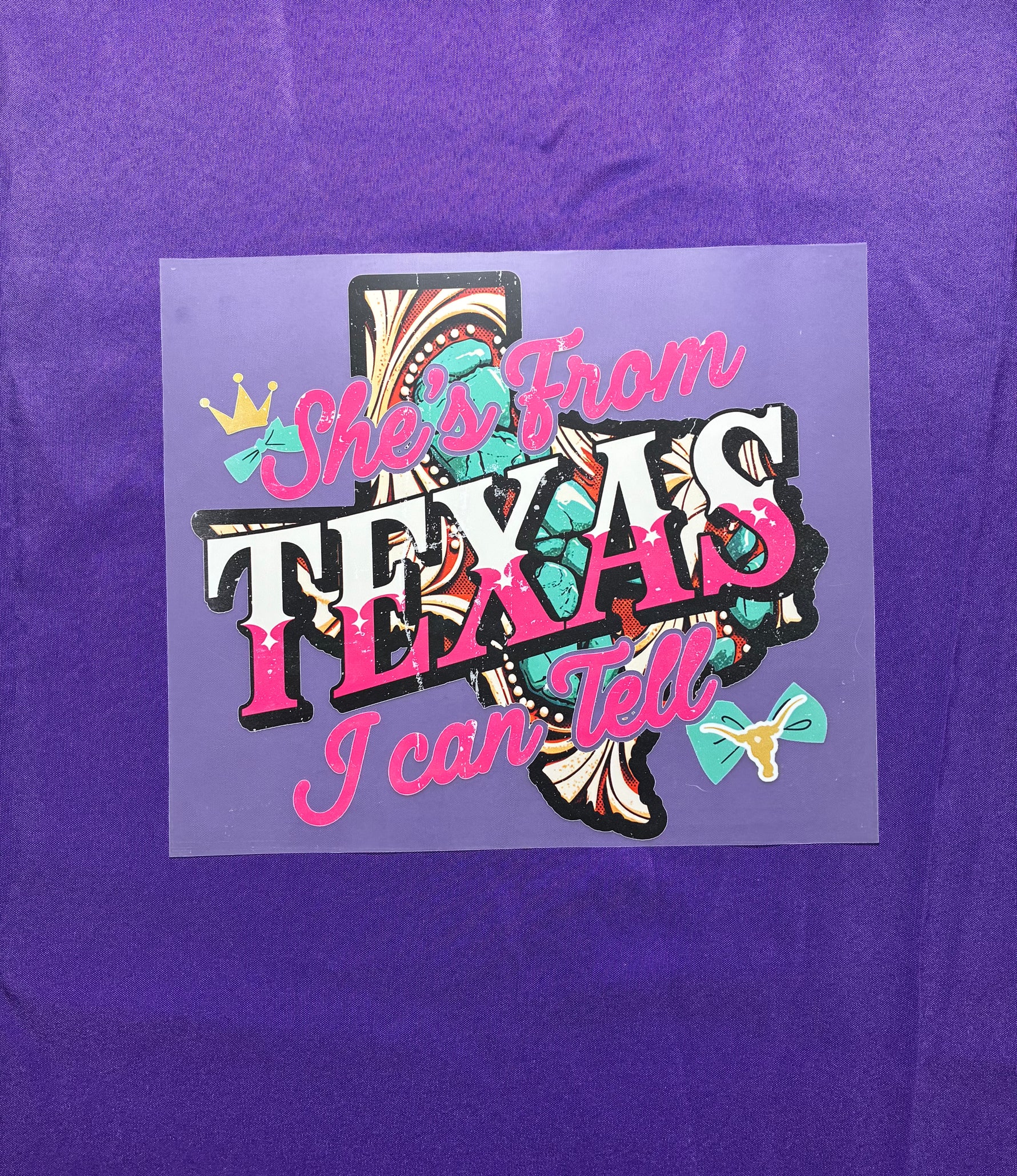 She’s From Texas Shirt Transfer