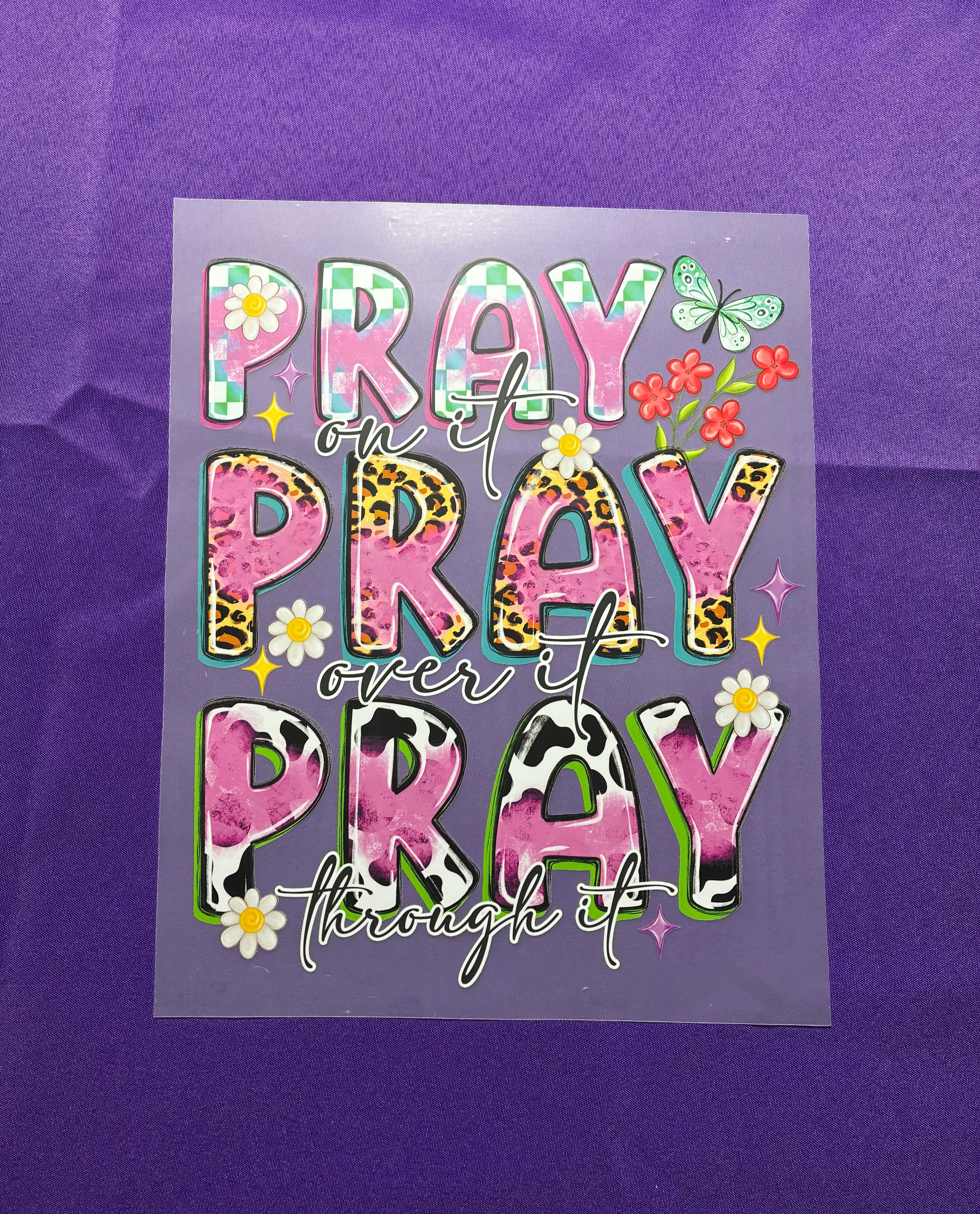Pray #47 Shirt Transfer