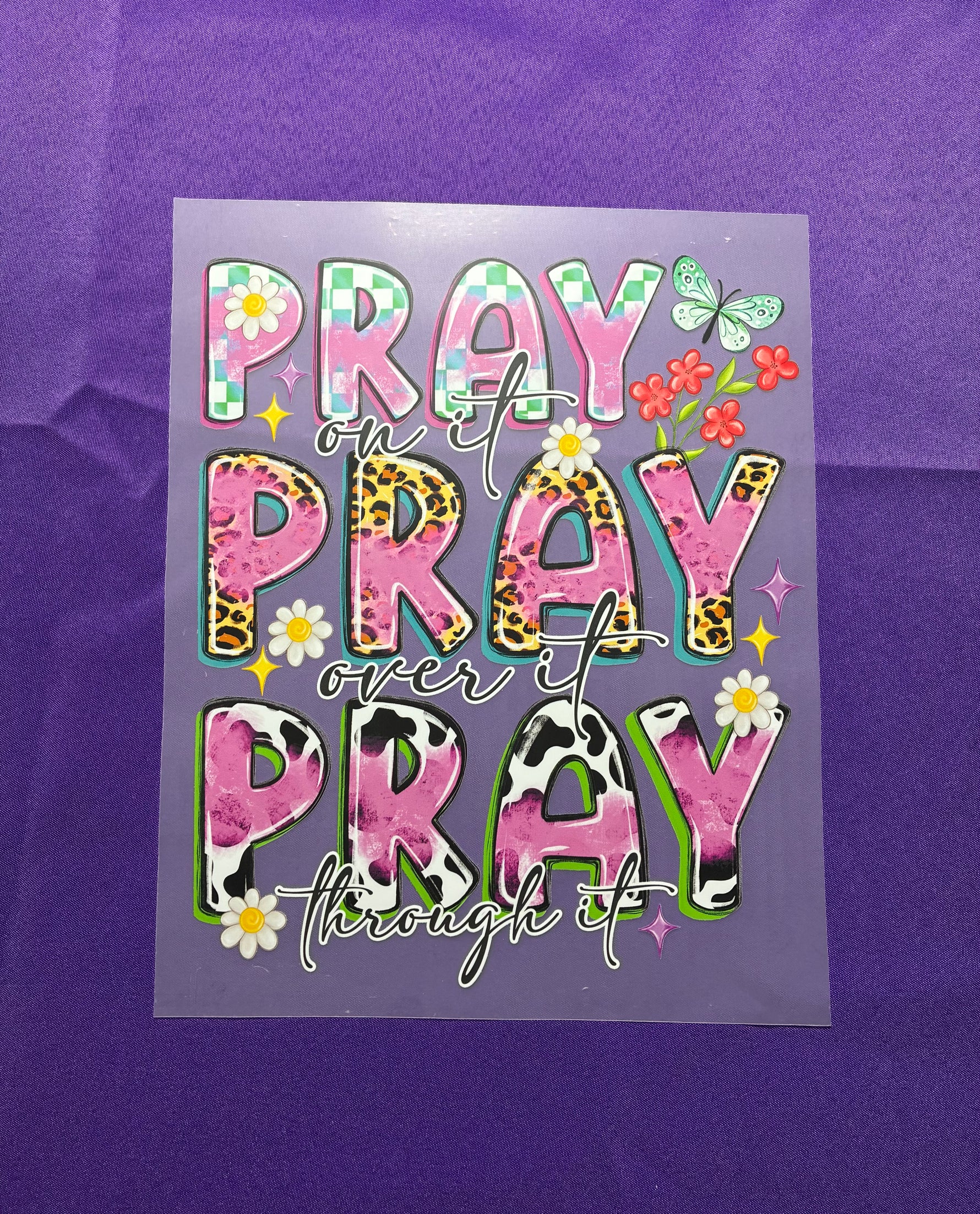 Pray #47 Shirt Transfer