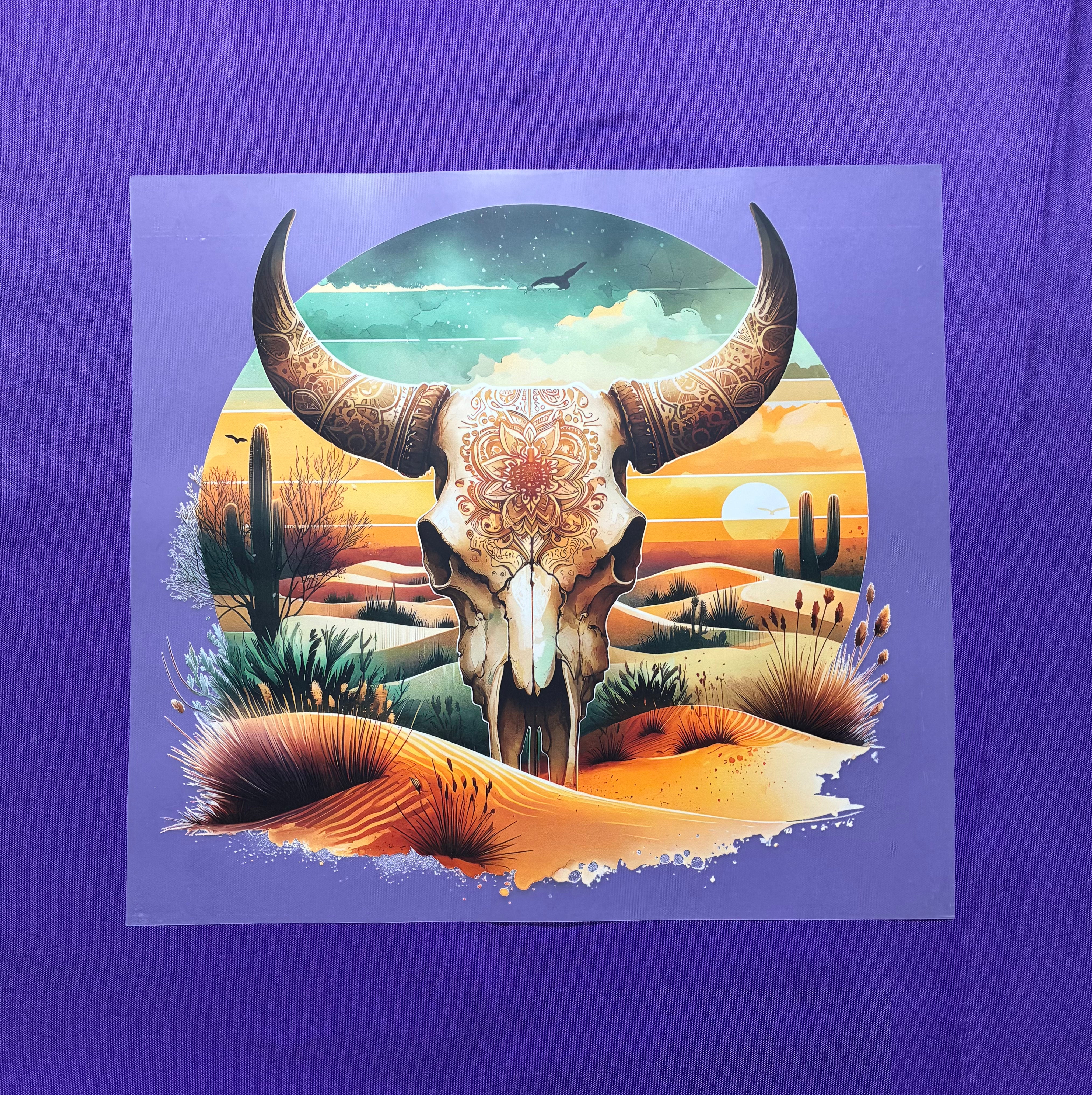 Western Scene Shirt Transfer
