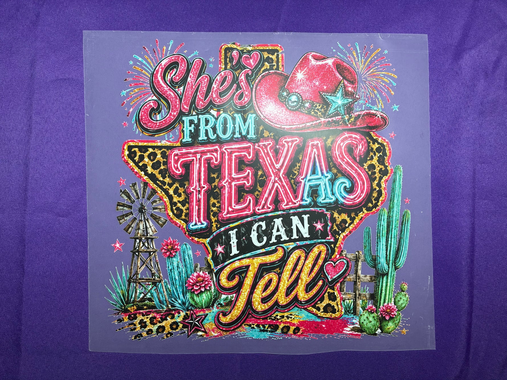 She’s From Texas Shirt Transfer