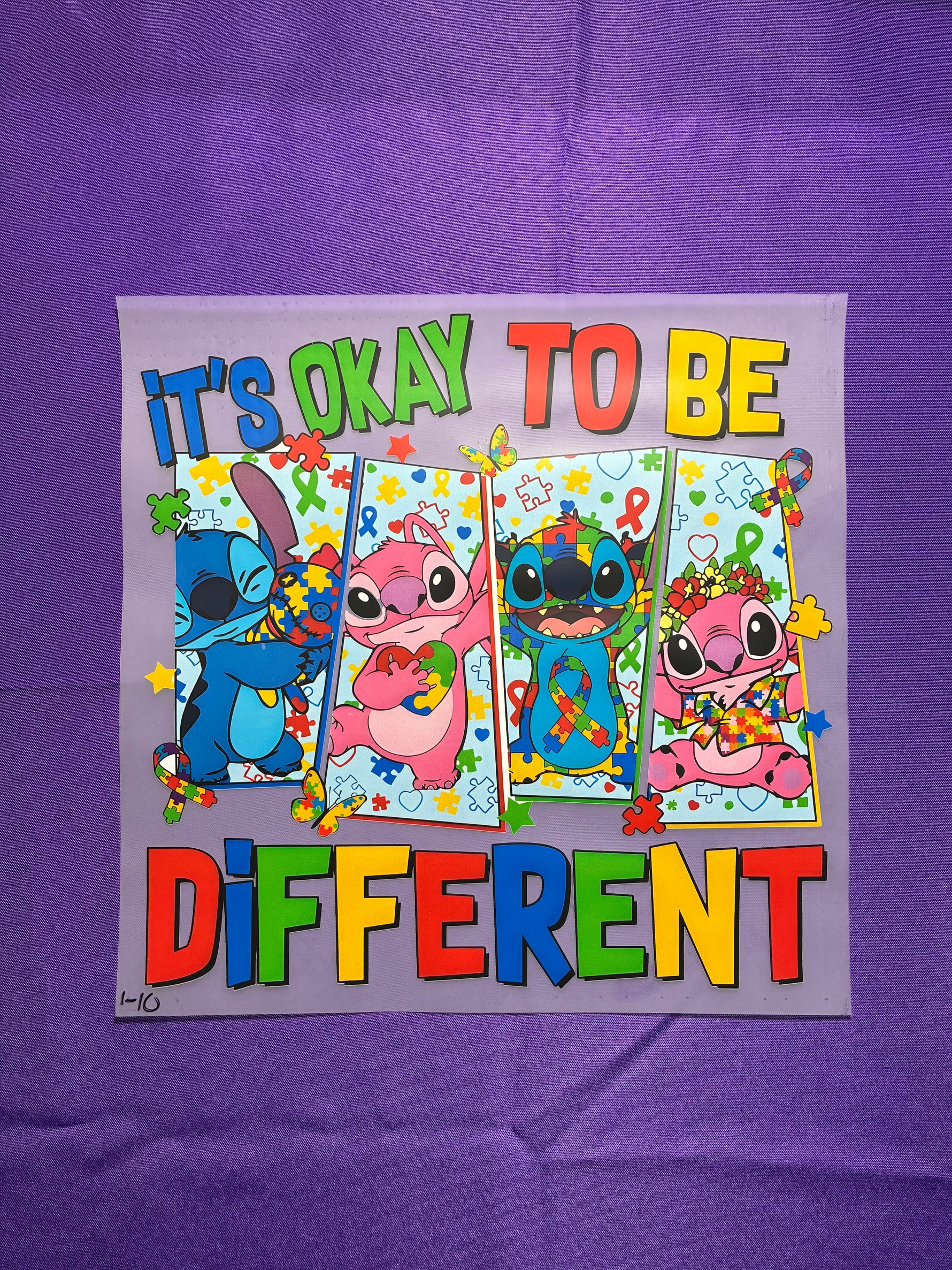 It’s ok to be Different Shirt Transfer