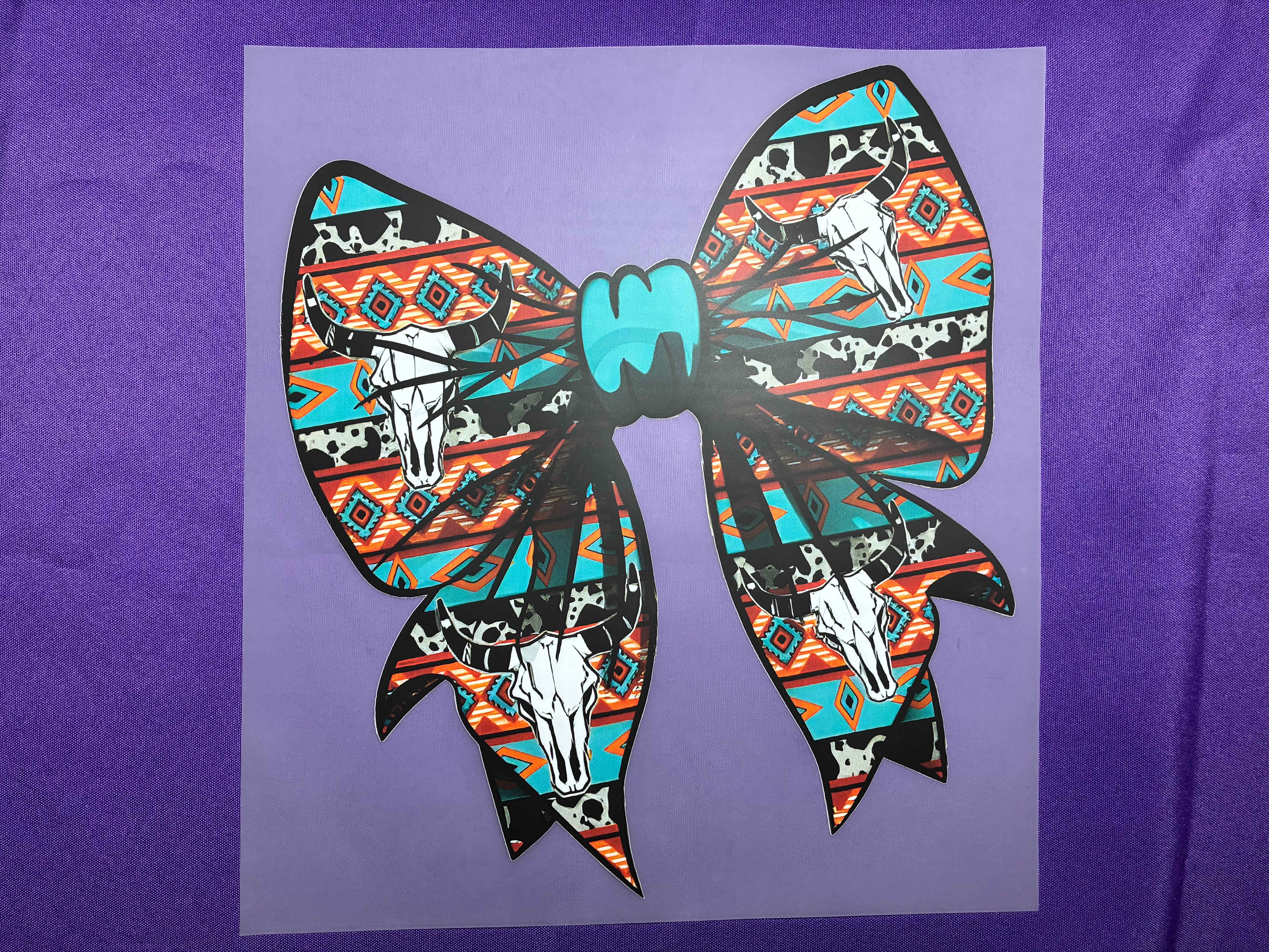 Western Bow Shirt Transfer