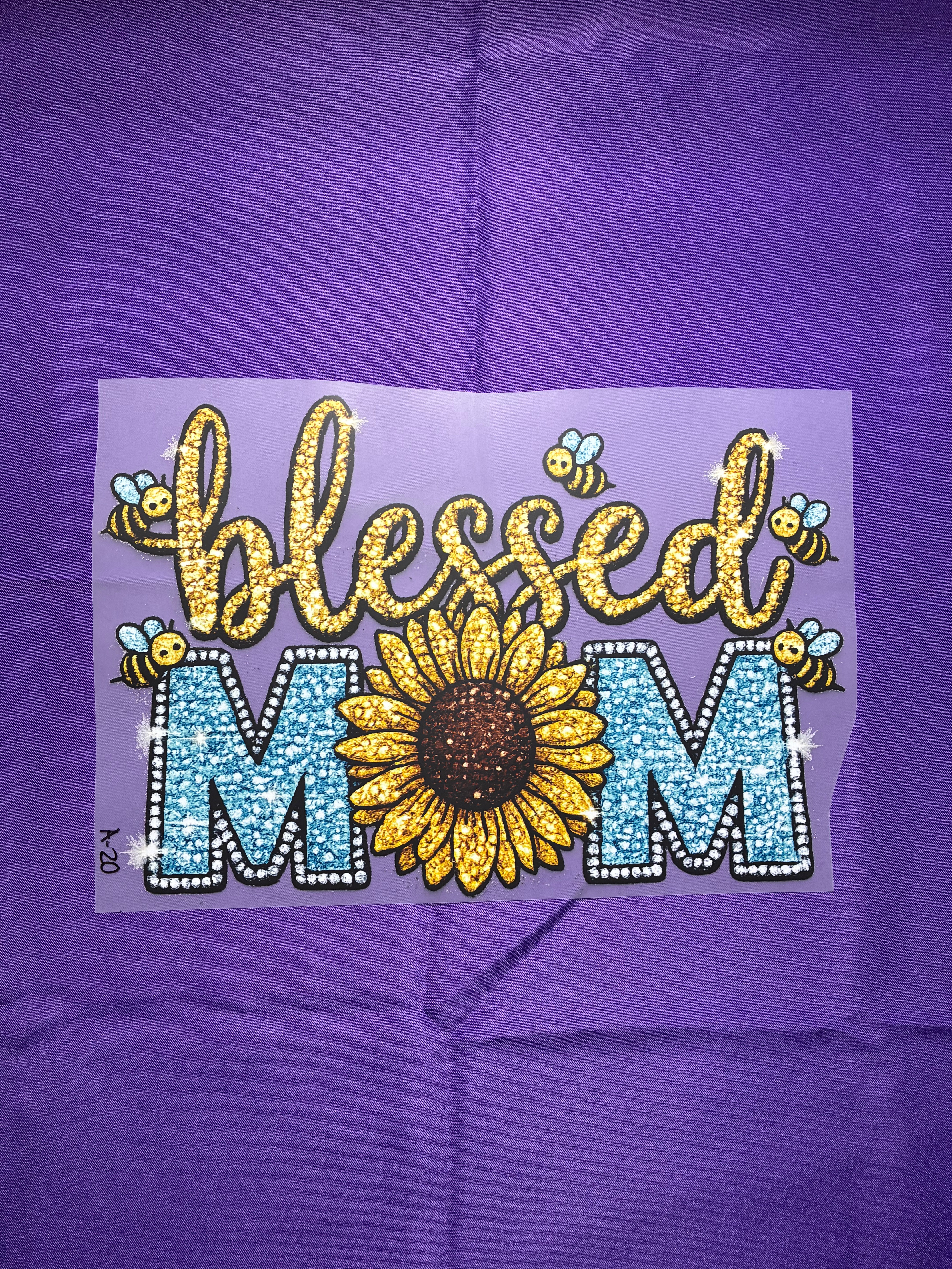 Blessed Mama #20 Shirt Transfer