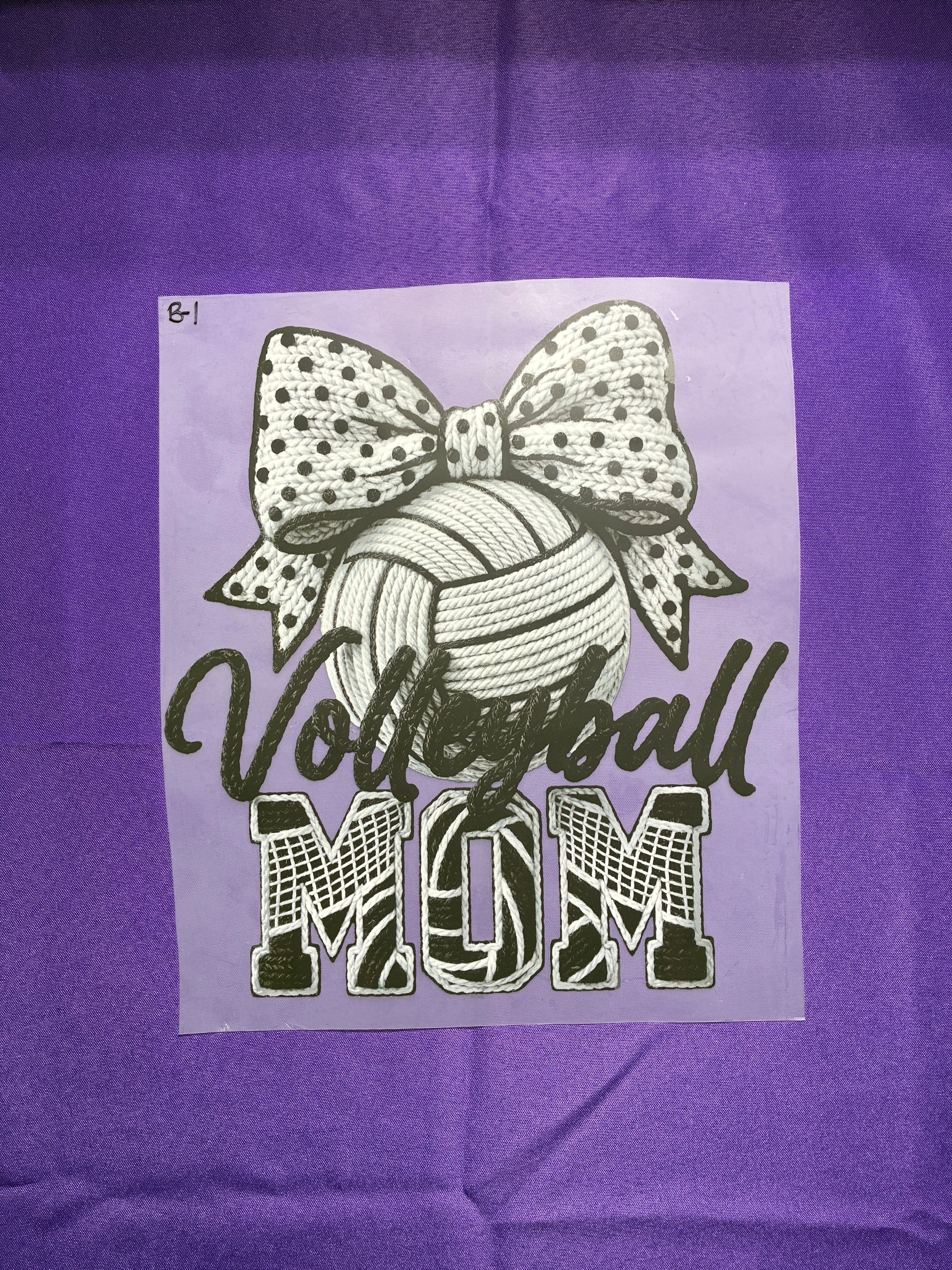 Volleyball #1 Shirt Transfer