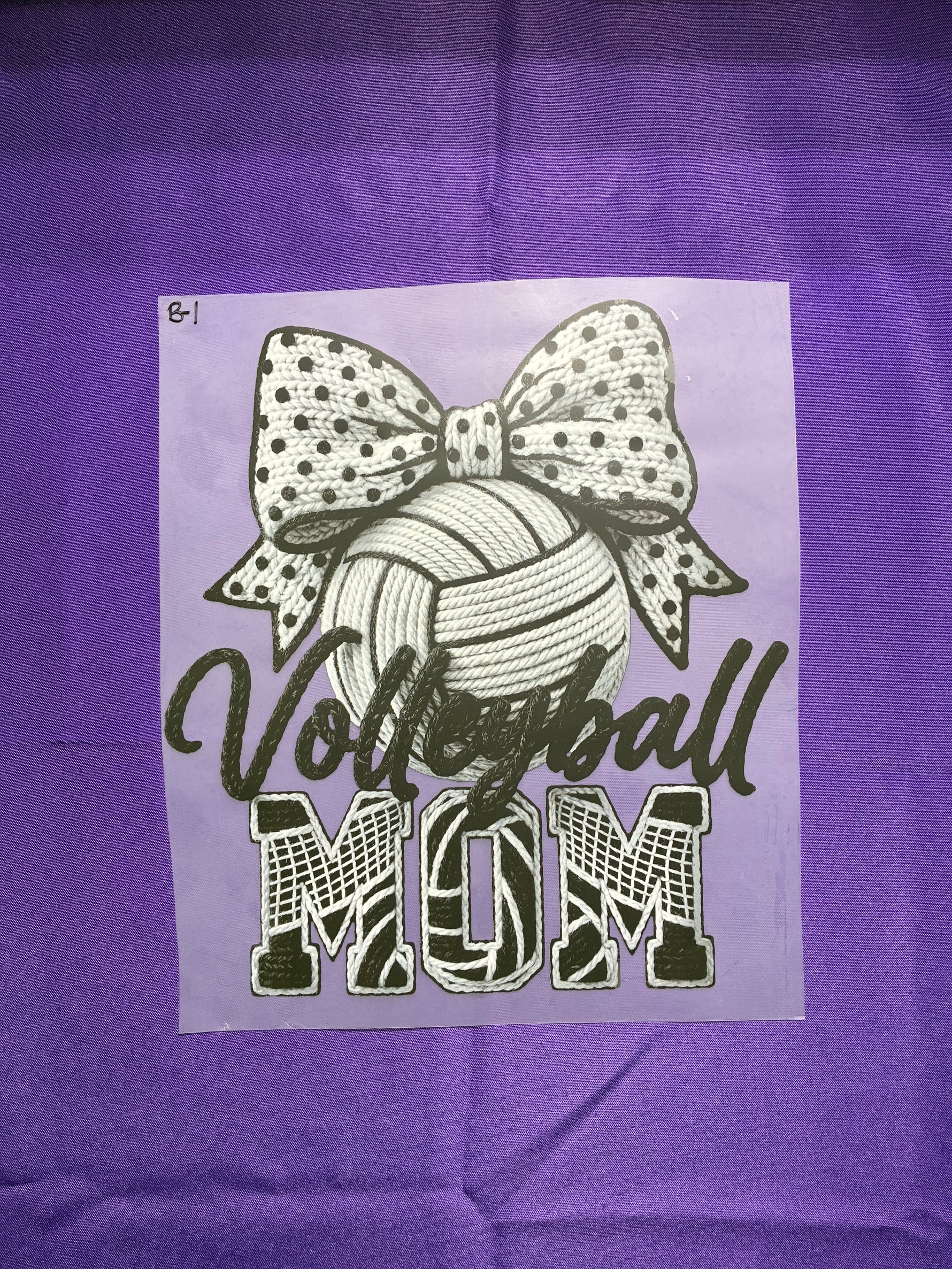 Volleyball #1 Shirt Transfer
