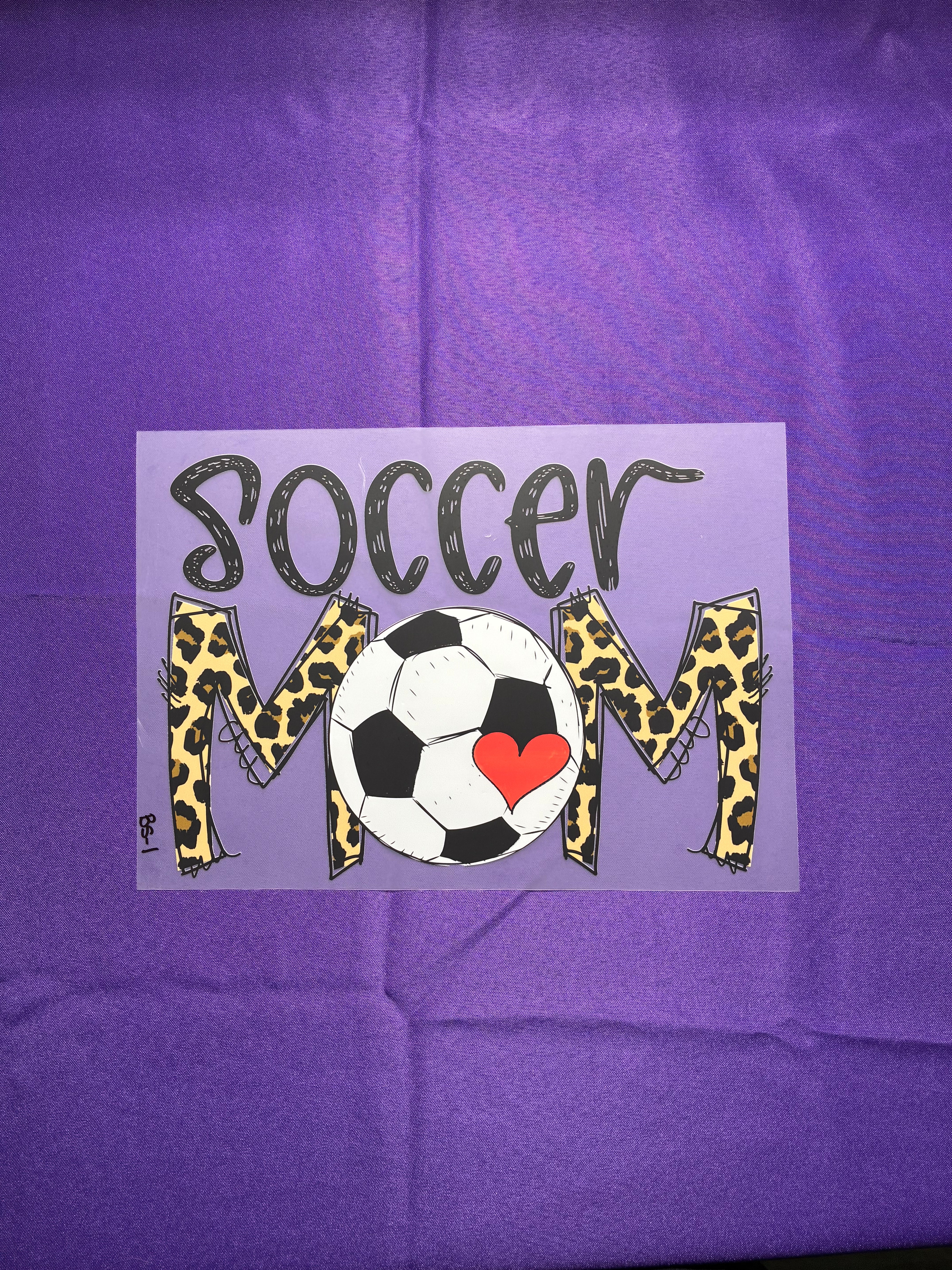 Soccer #1 Shirt Transfer
