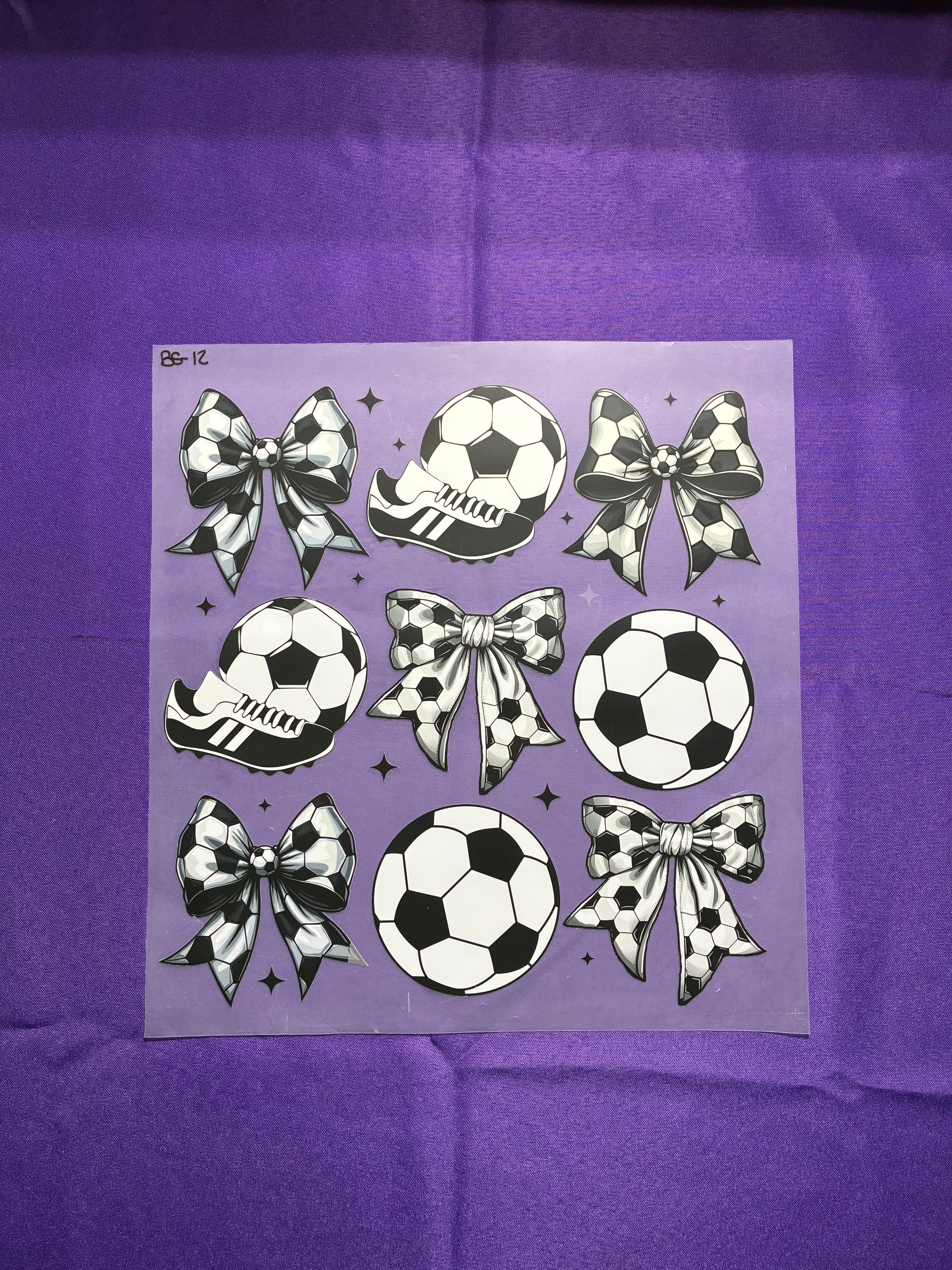 Soccer #12 Shirt Transfer