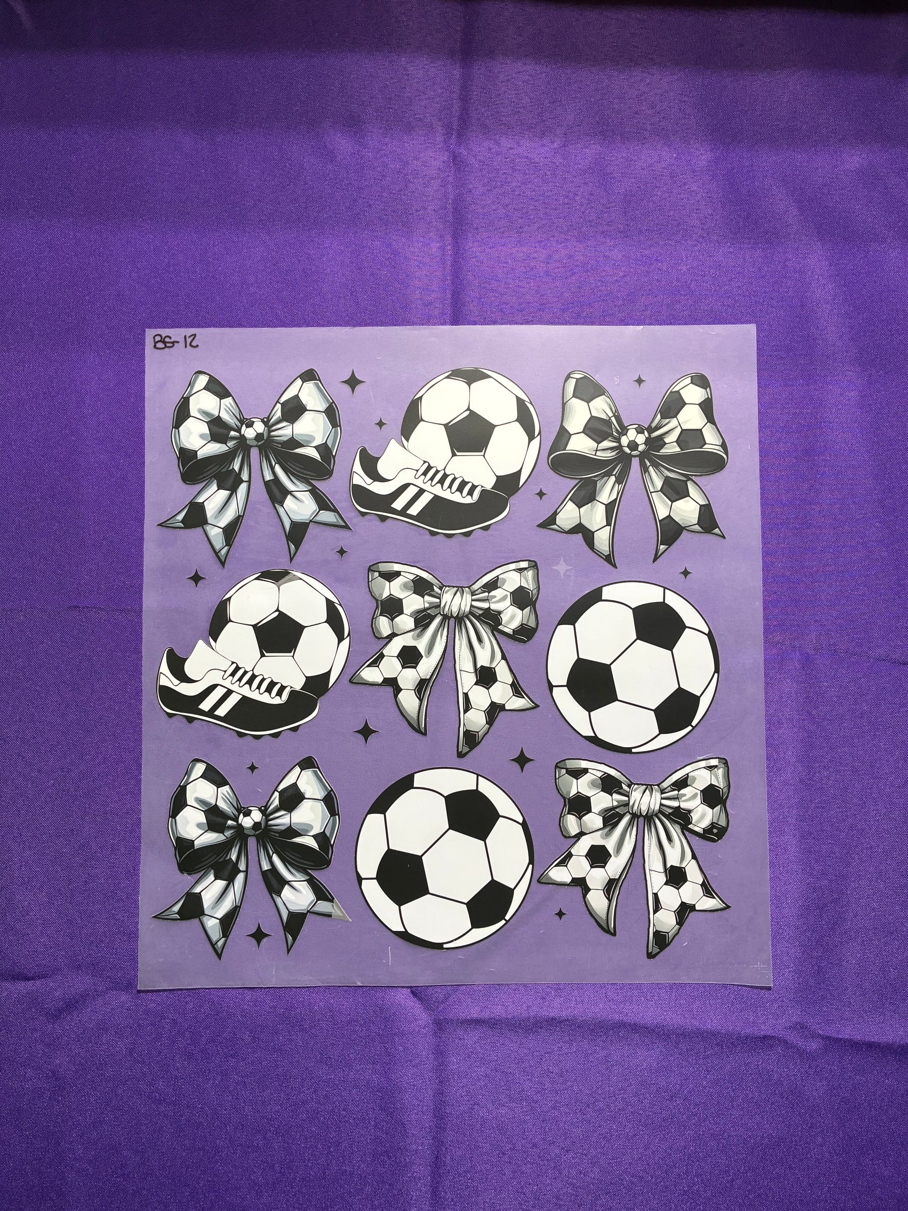 Soccer #12 Shirt Transfer