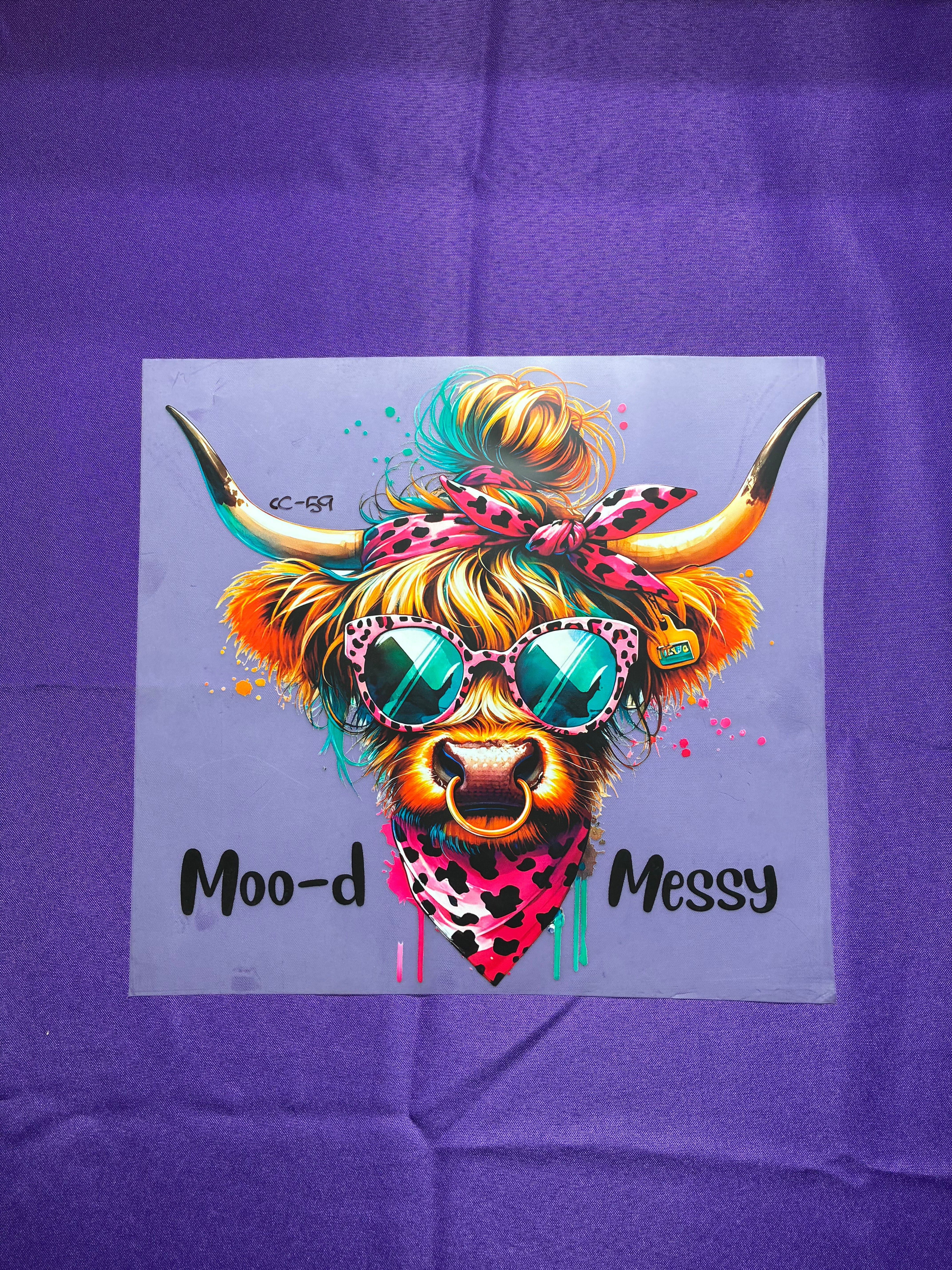 Moo-d Cow #59 Shirt Transfer