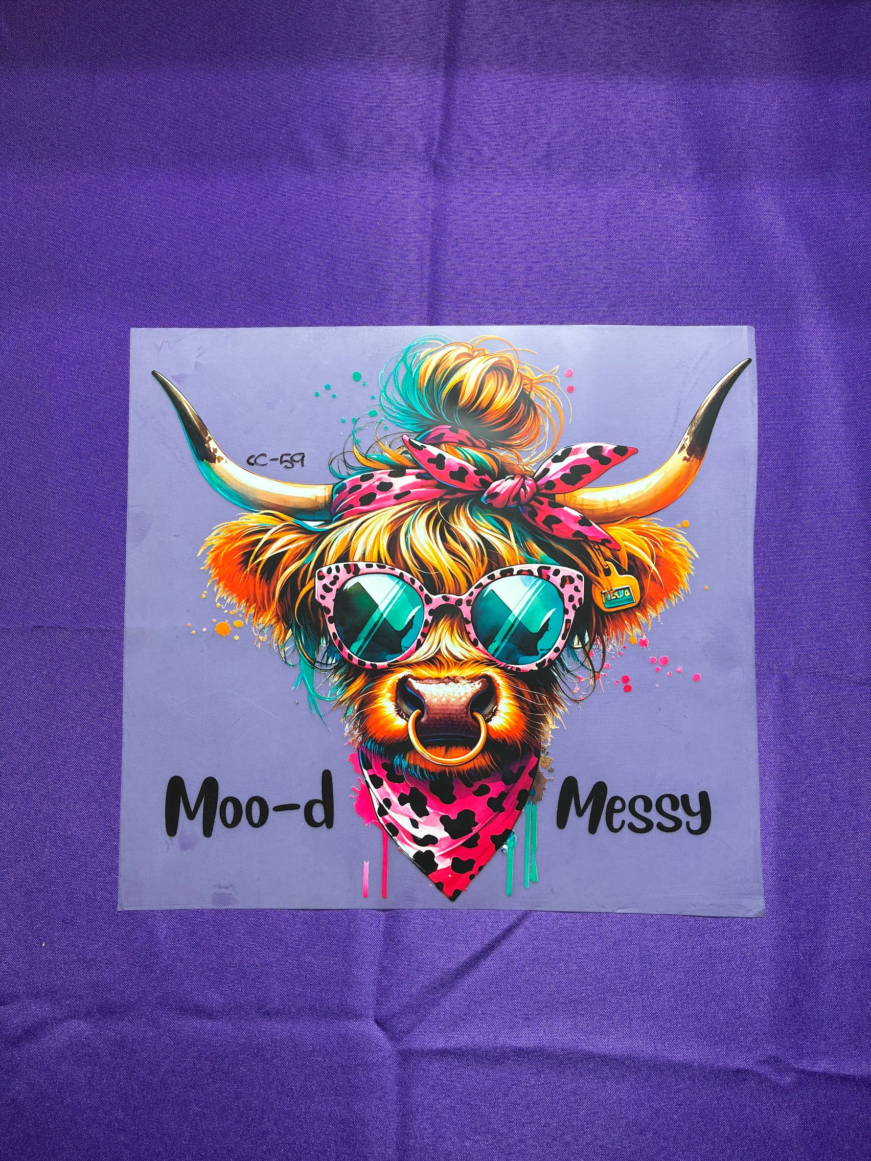 Moo-d Cow #59 Shirt Transfer
