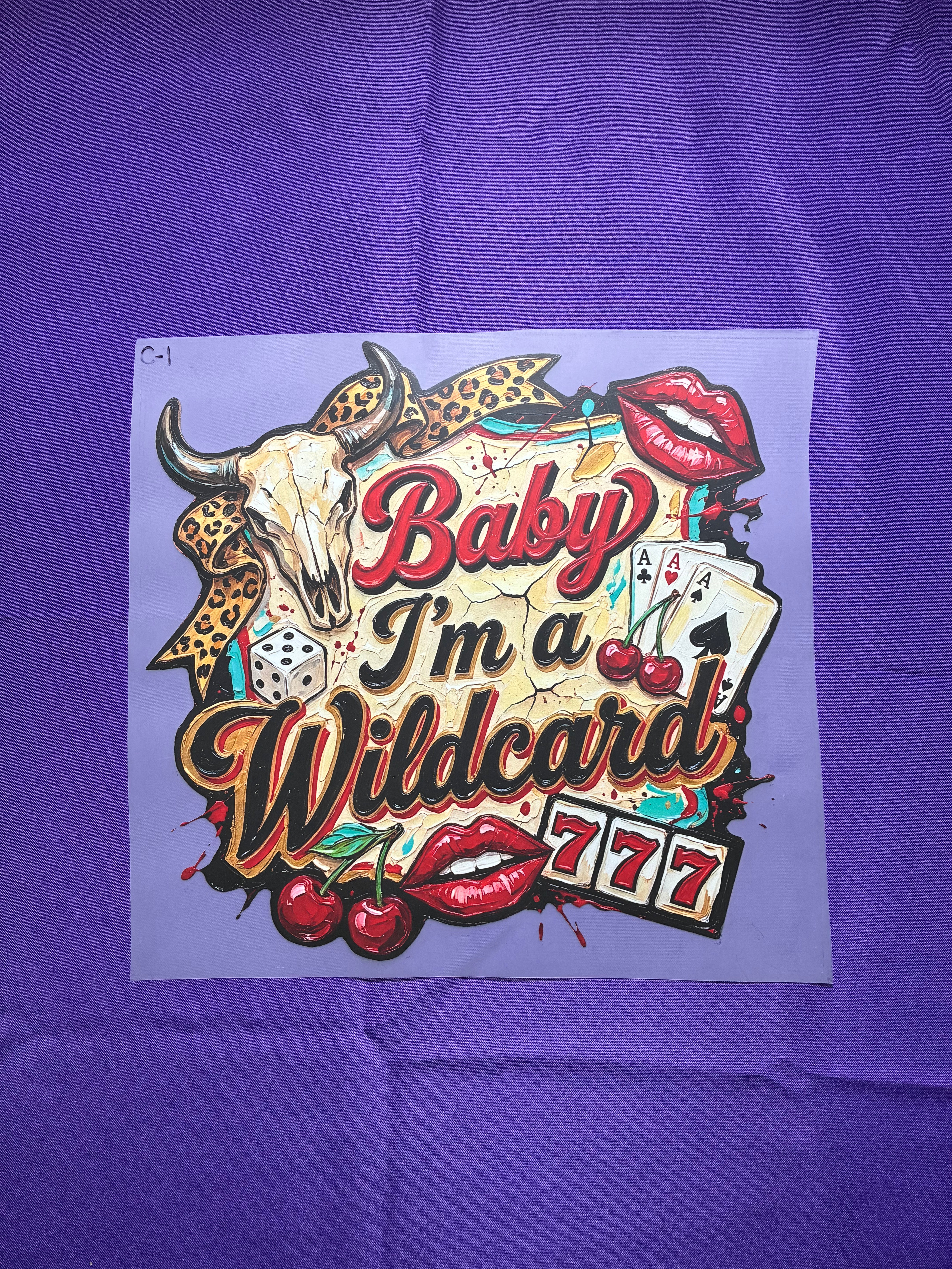 Wildcard #1 Shirt Transfer