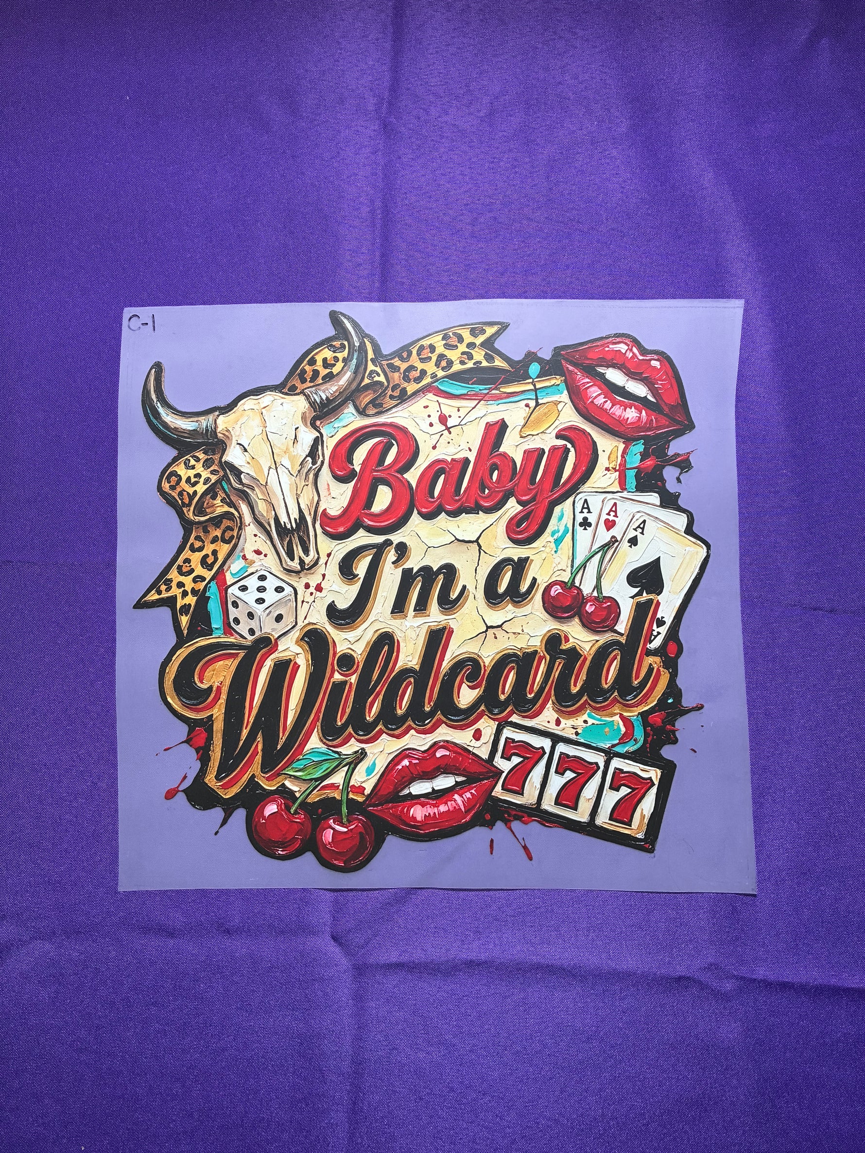Wildcard #1 Shirt Transfer