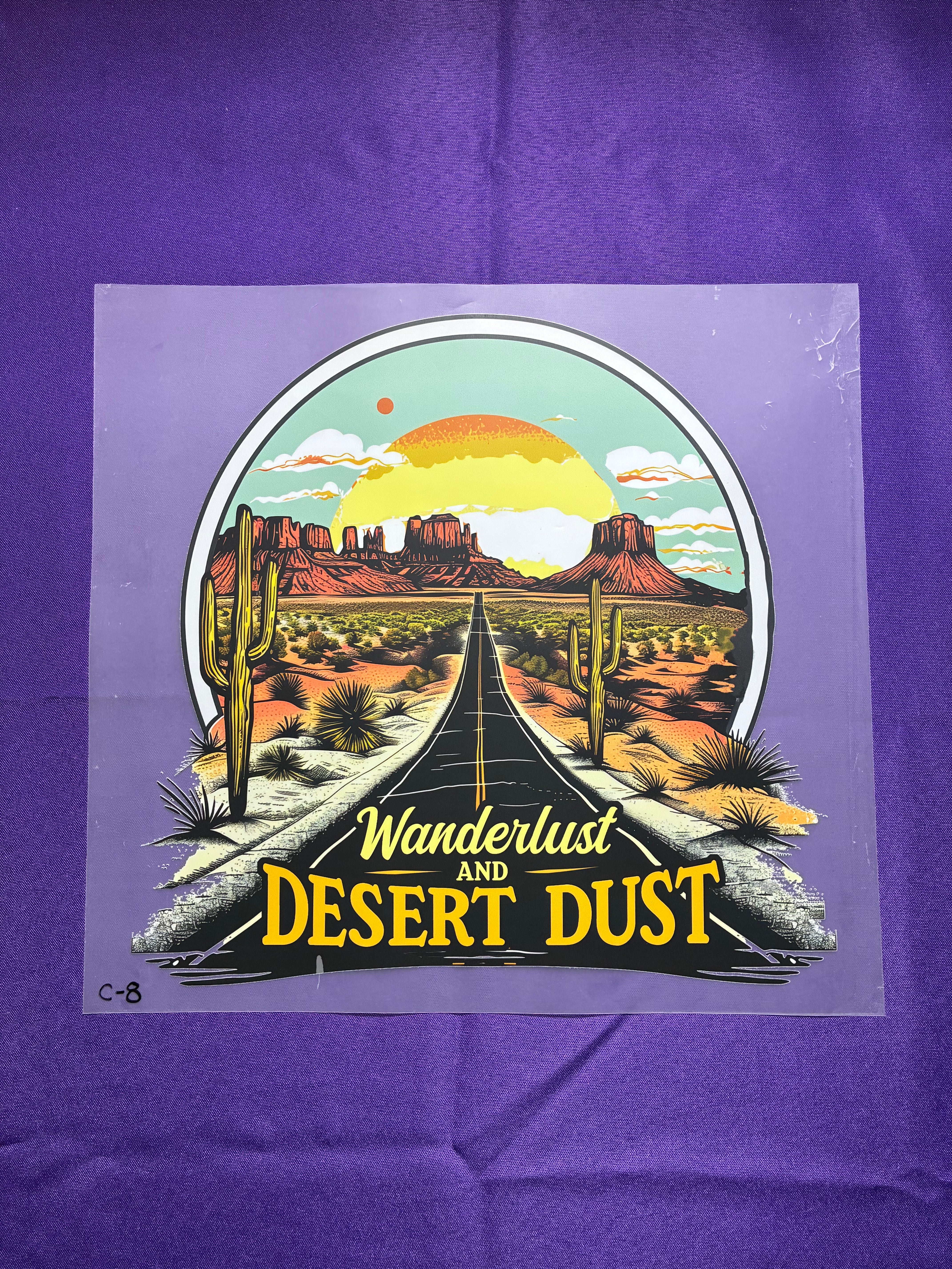 Wanderlust #8 Shirt Transfer