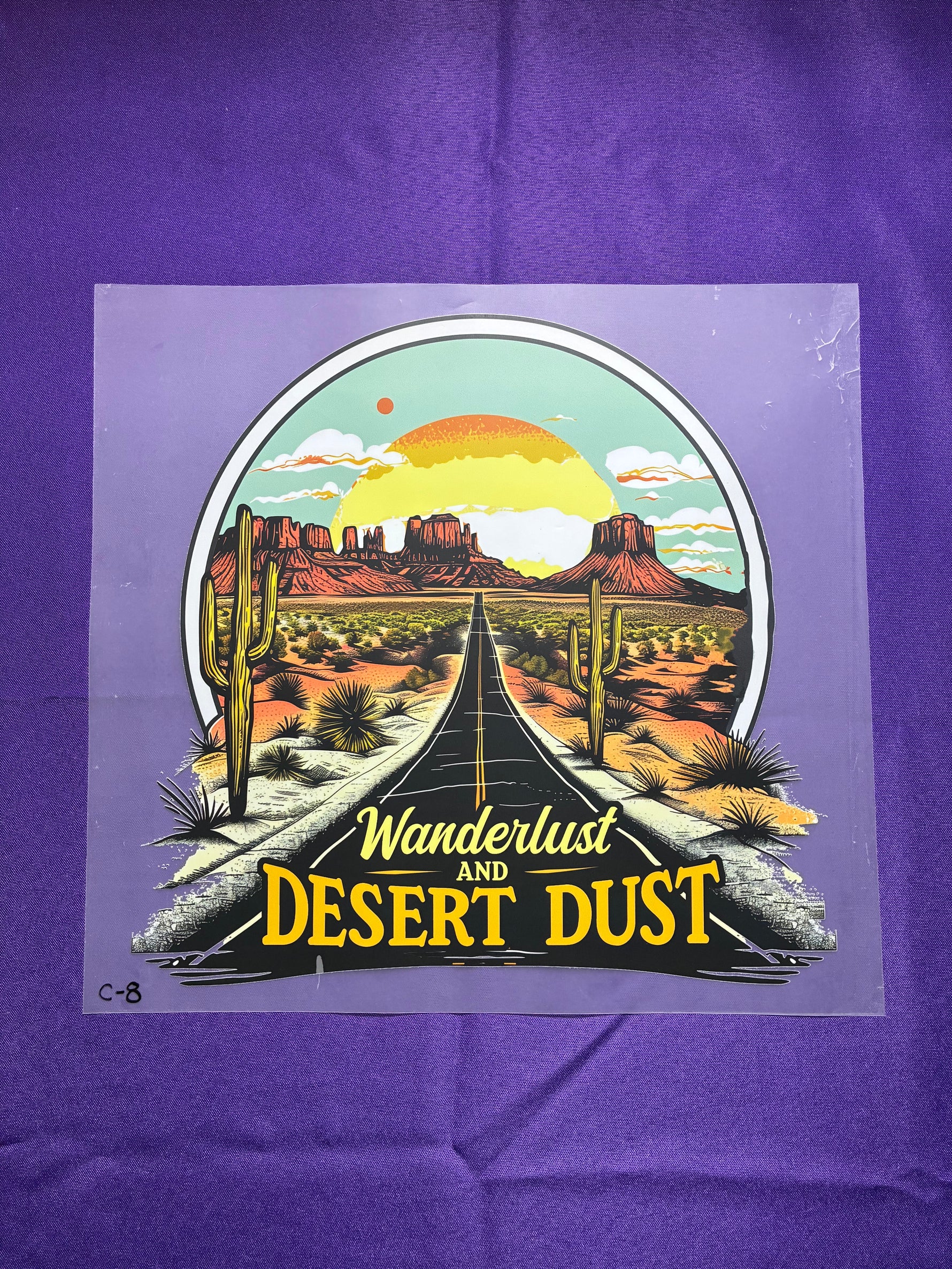 Wanderlust #8 Shirt Transfer