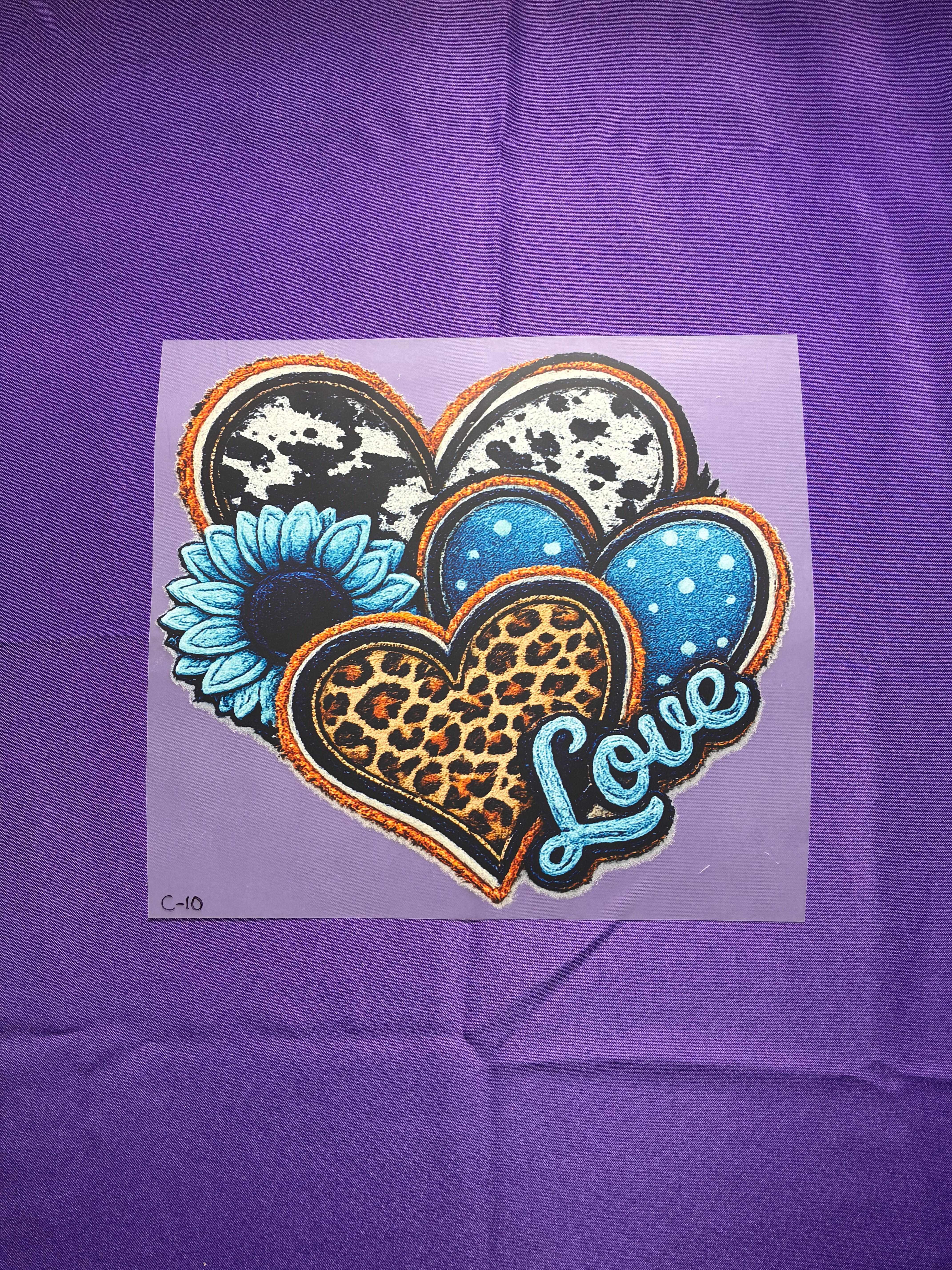 Western Hearts #10 Shirt Transfer