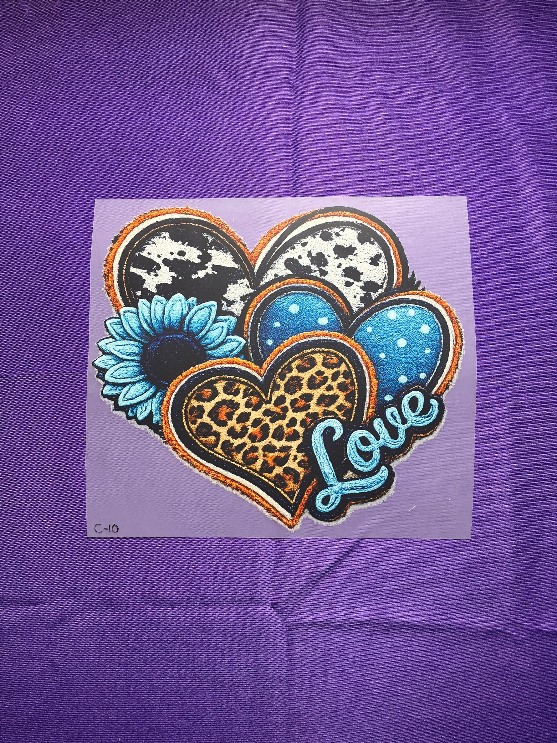 Western Hearts #10 Shirt Transfer