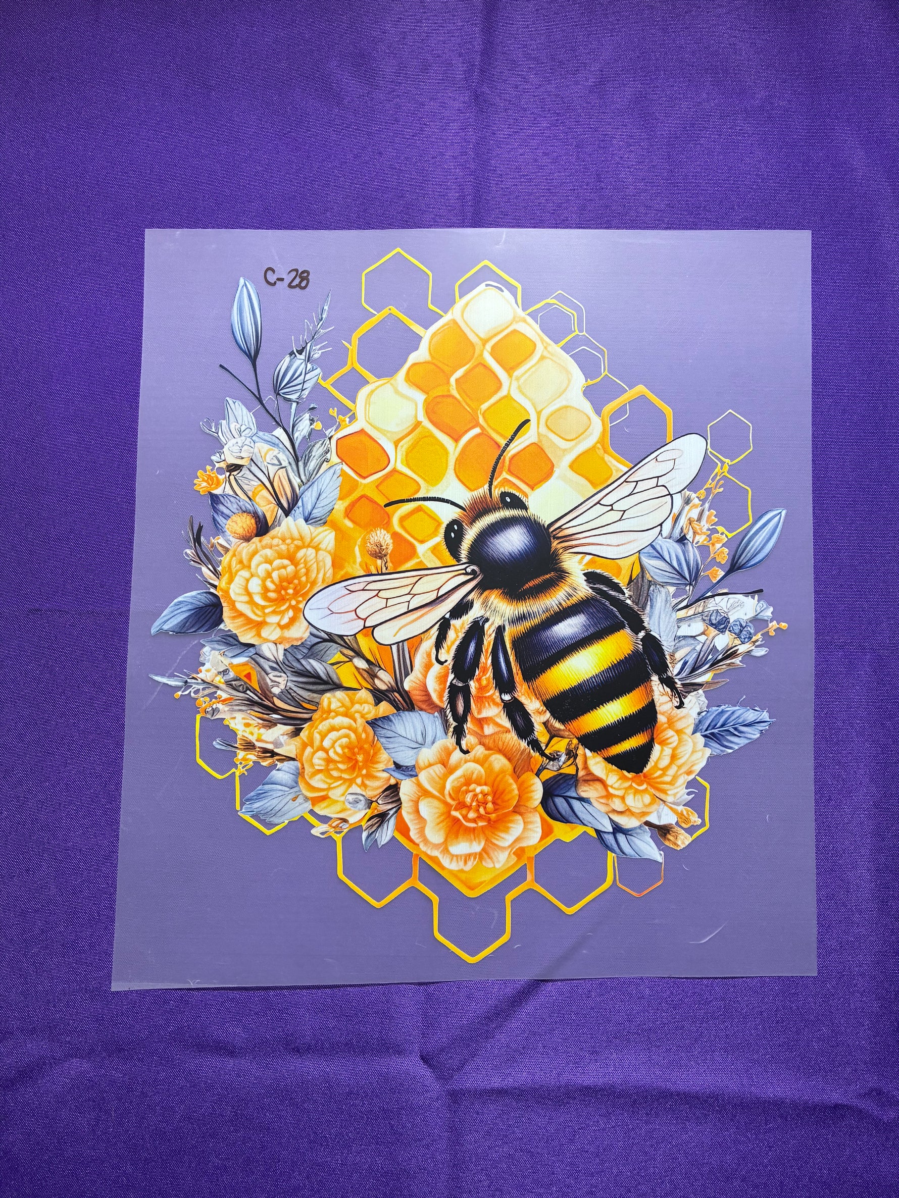 Bee #28 Shirt Transfer