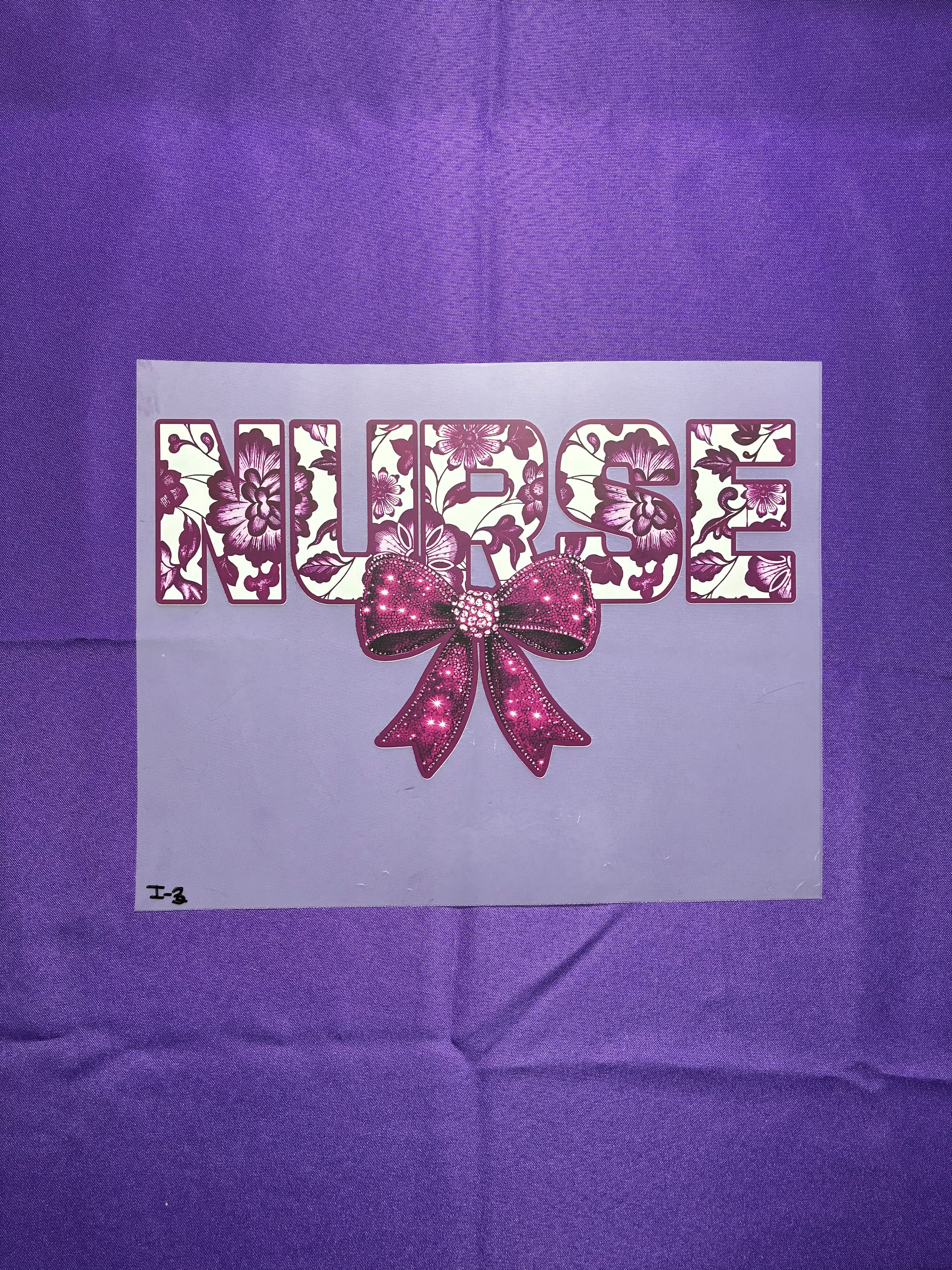 Nurse #3 Shirt Transfer