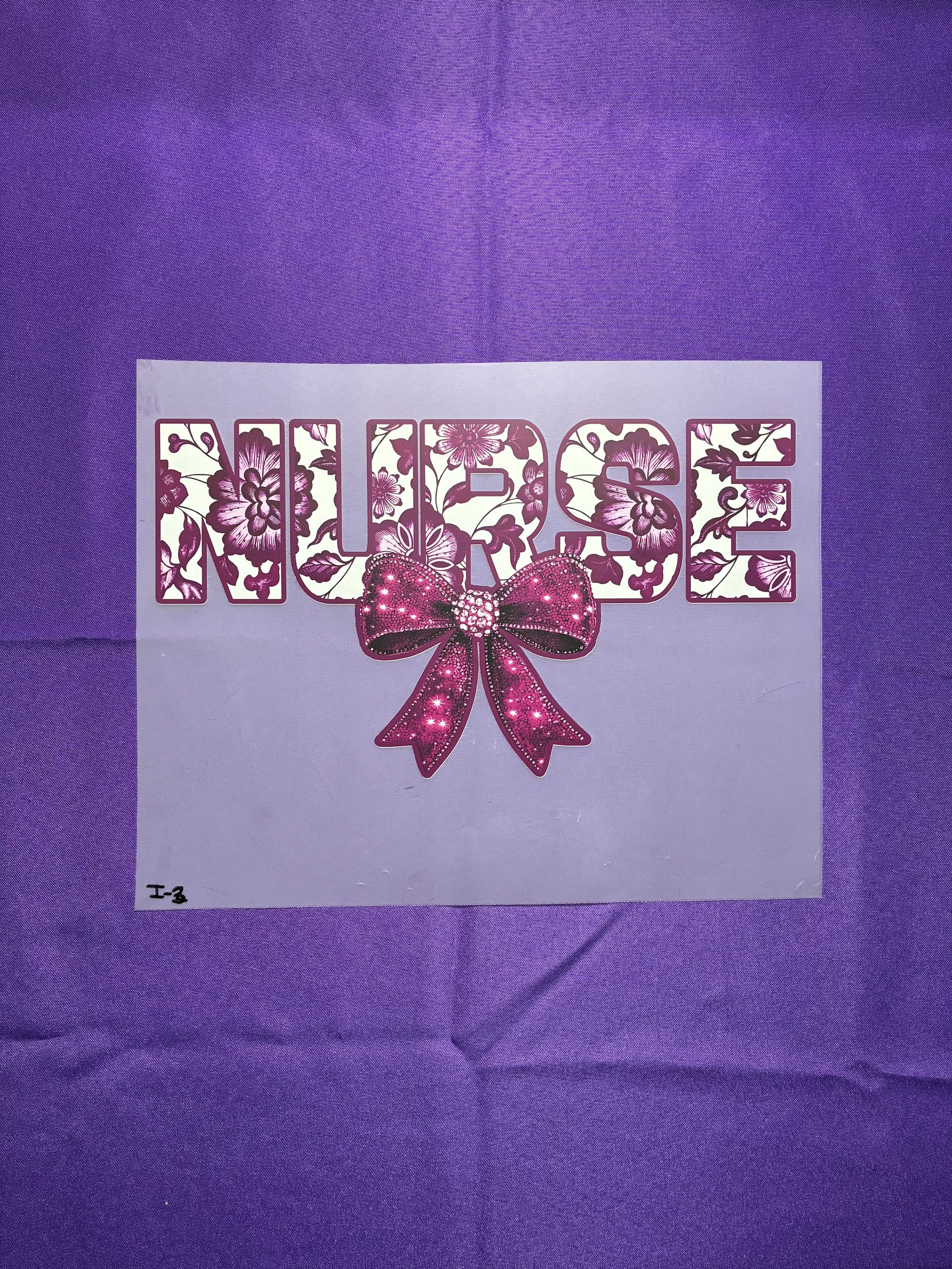 Nurse #3 Shirt Transfer