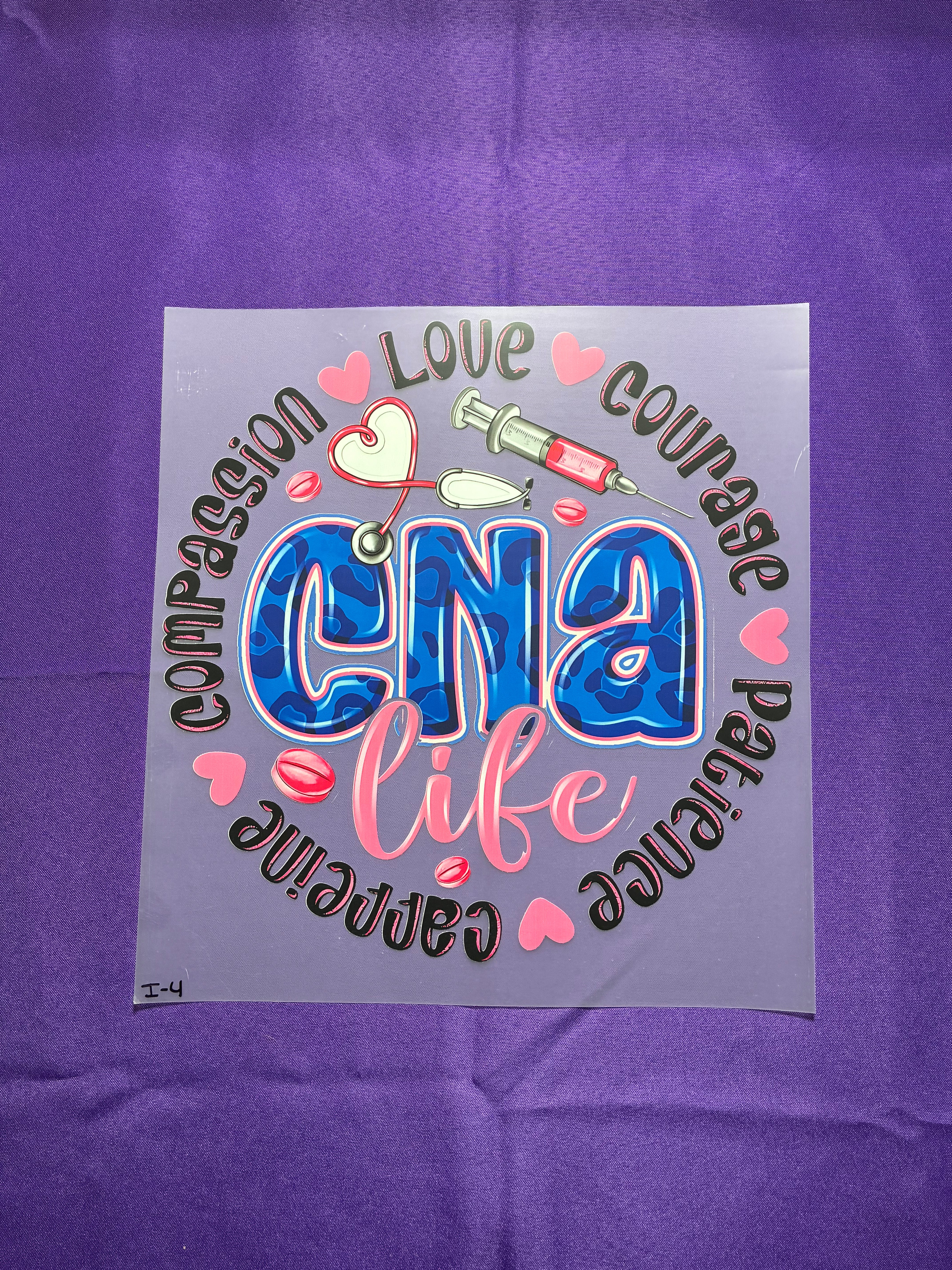 CNA #4 Shirt Transfer
