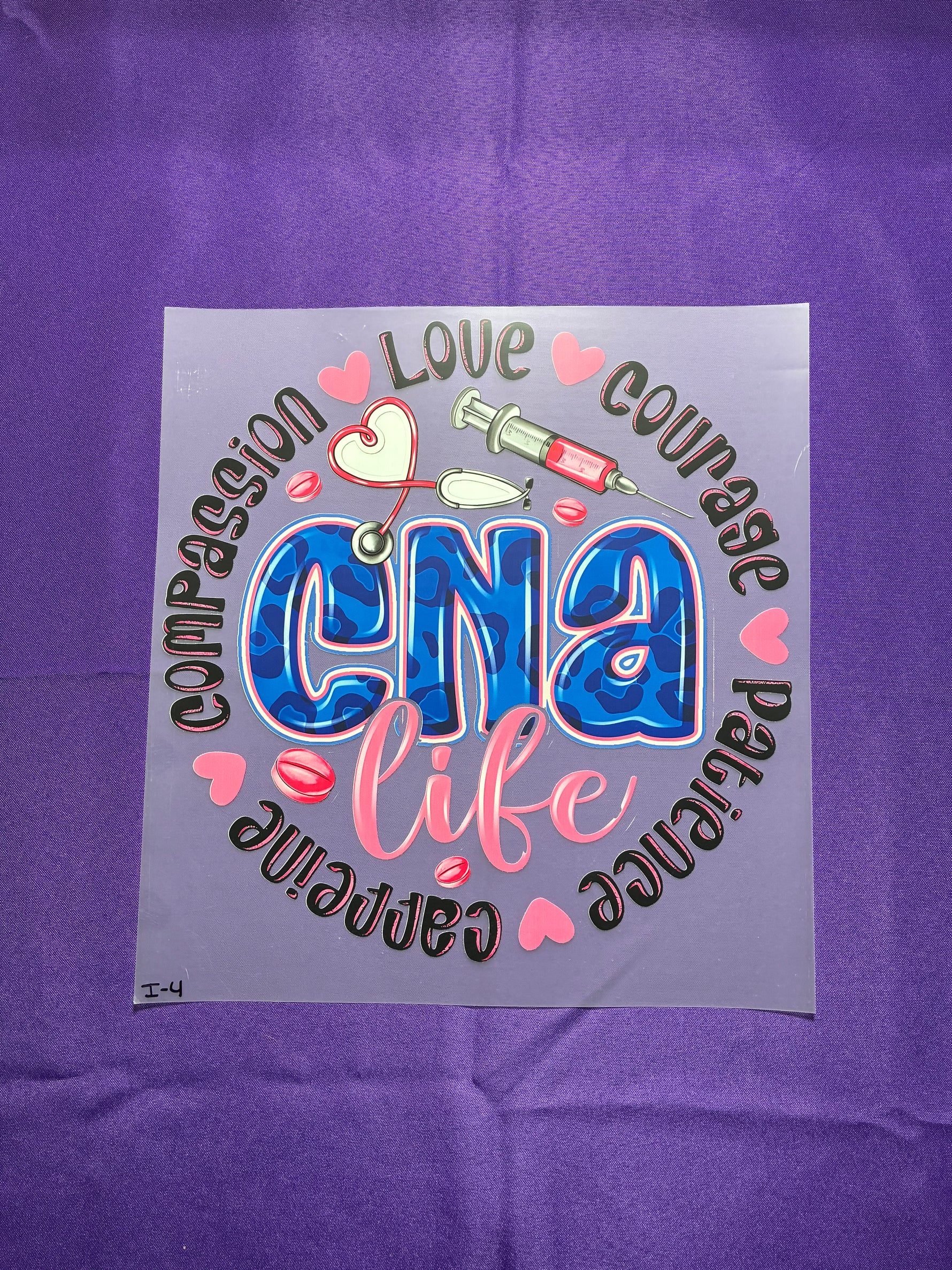 CNA #4 Shirt Transfer
