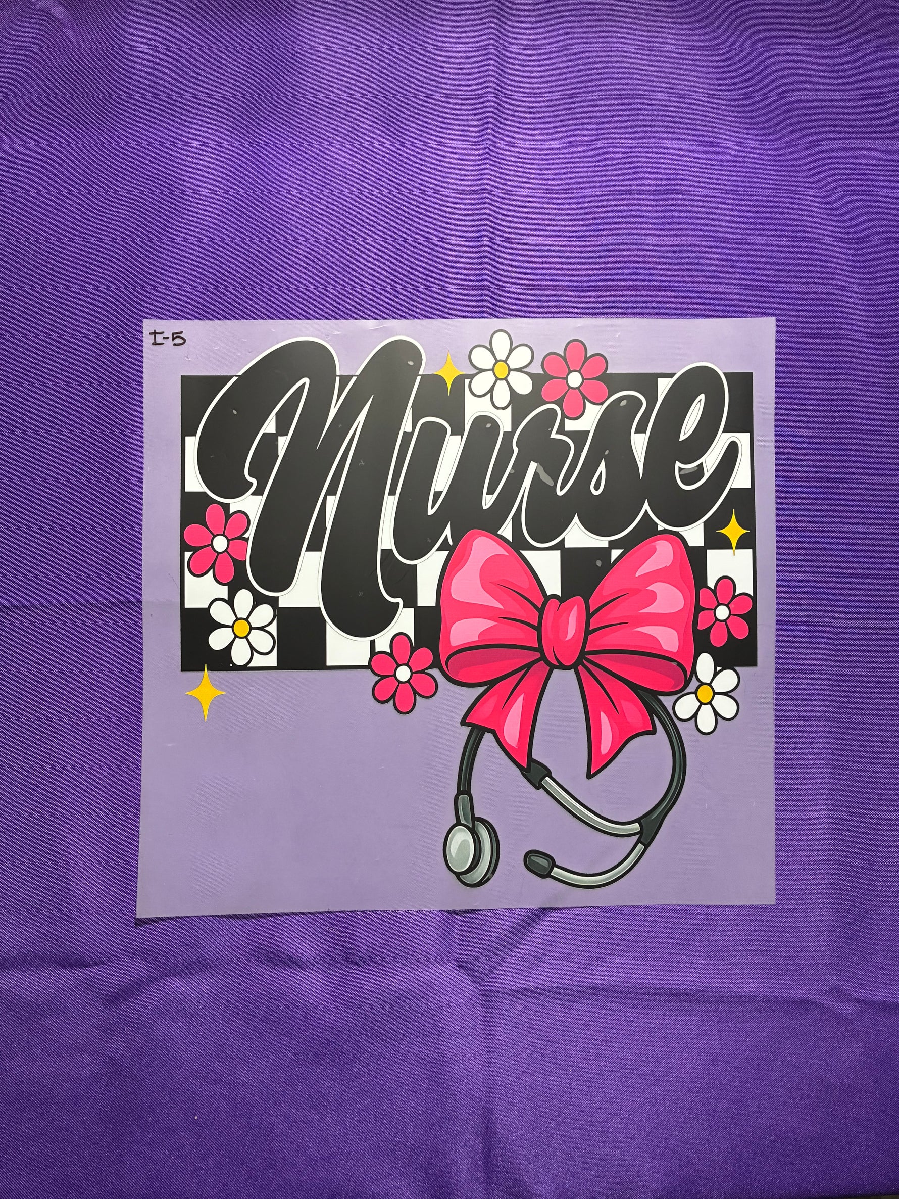 Nurse #5 Shirt Transfer